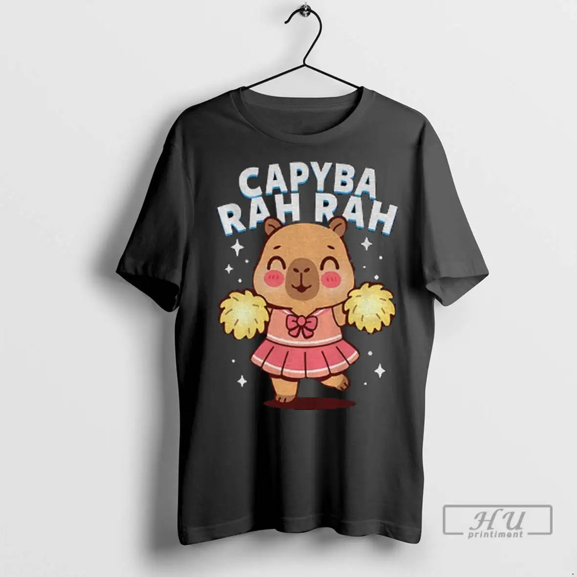 Trending Capybara Cheerleader Capyba Rah Rah Meme T Shirts