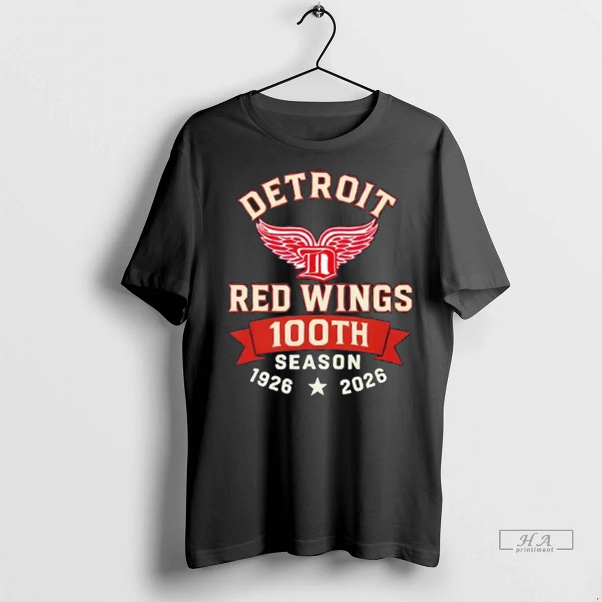 Trendy Detroit Red Wings 100th Season 1926 2026 Shirt Sweater