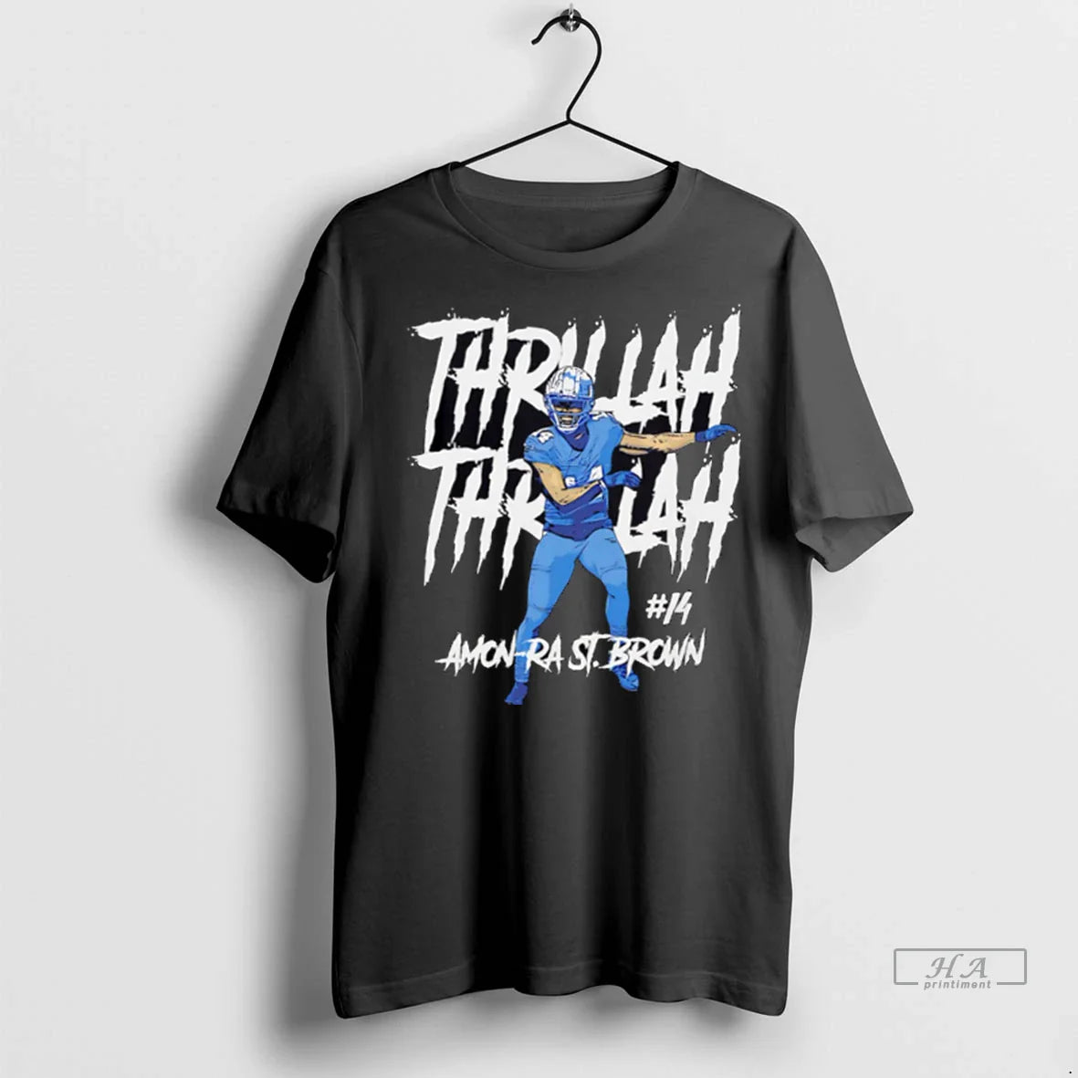 Trendy Officials Amon Ra St Brown Detroit Thrilla Shirt Sweater