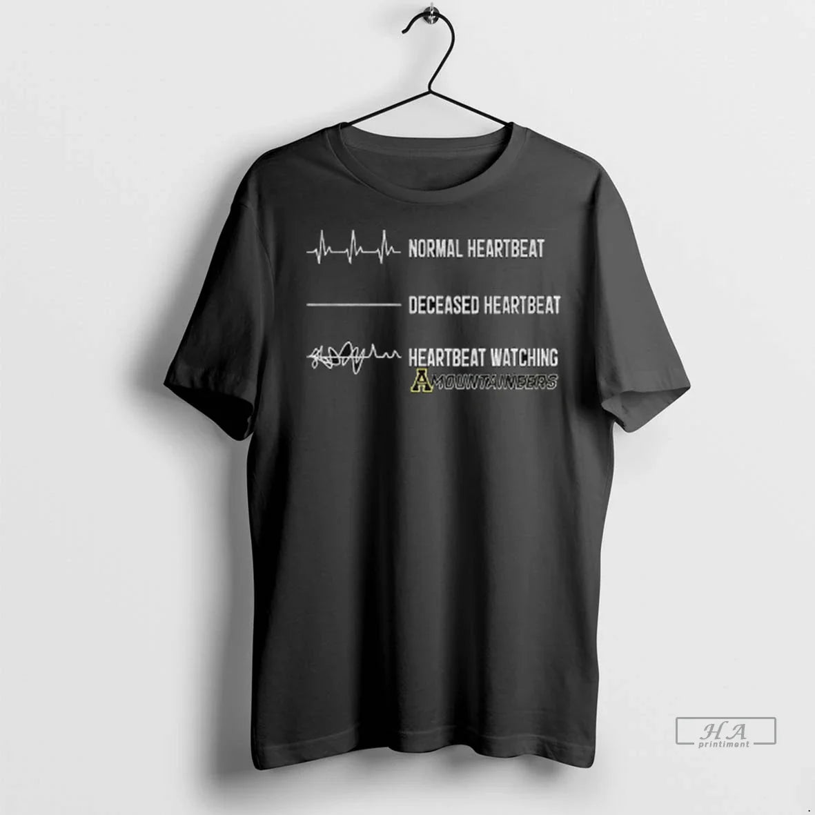 Trendy Officials Appalachian State Mountaineers Normal Heartbeat Deceased Heartbeat Heartbeat Watching Shirt Sweater