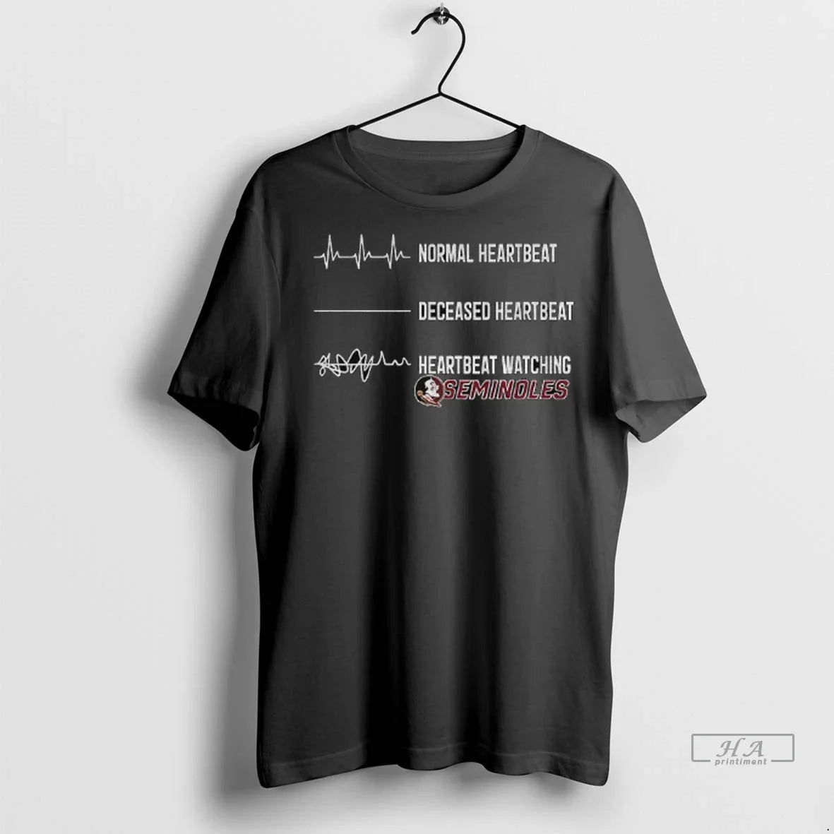 Trendy Officials Florida State Seminoles Normal Heartbeat Deceased Heartbeat Heartbeat Watching Shirt Sweater