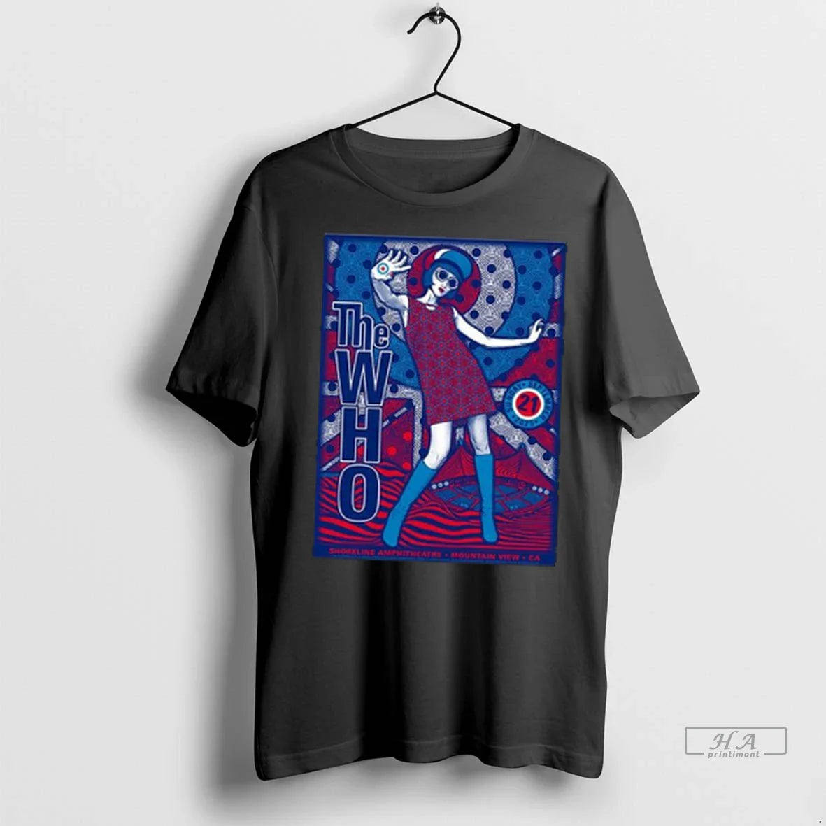 Trendy Officials The Who Tour Mountain View Ca 2025 Shirt Sweater