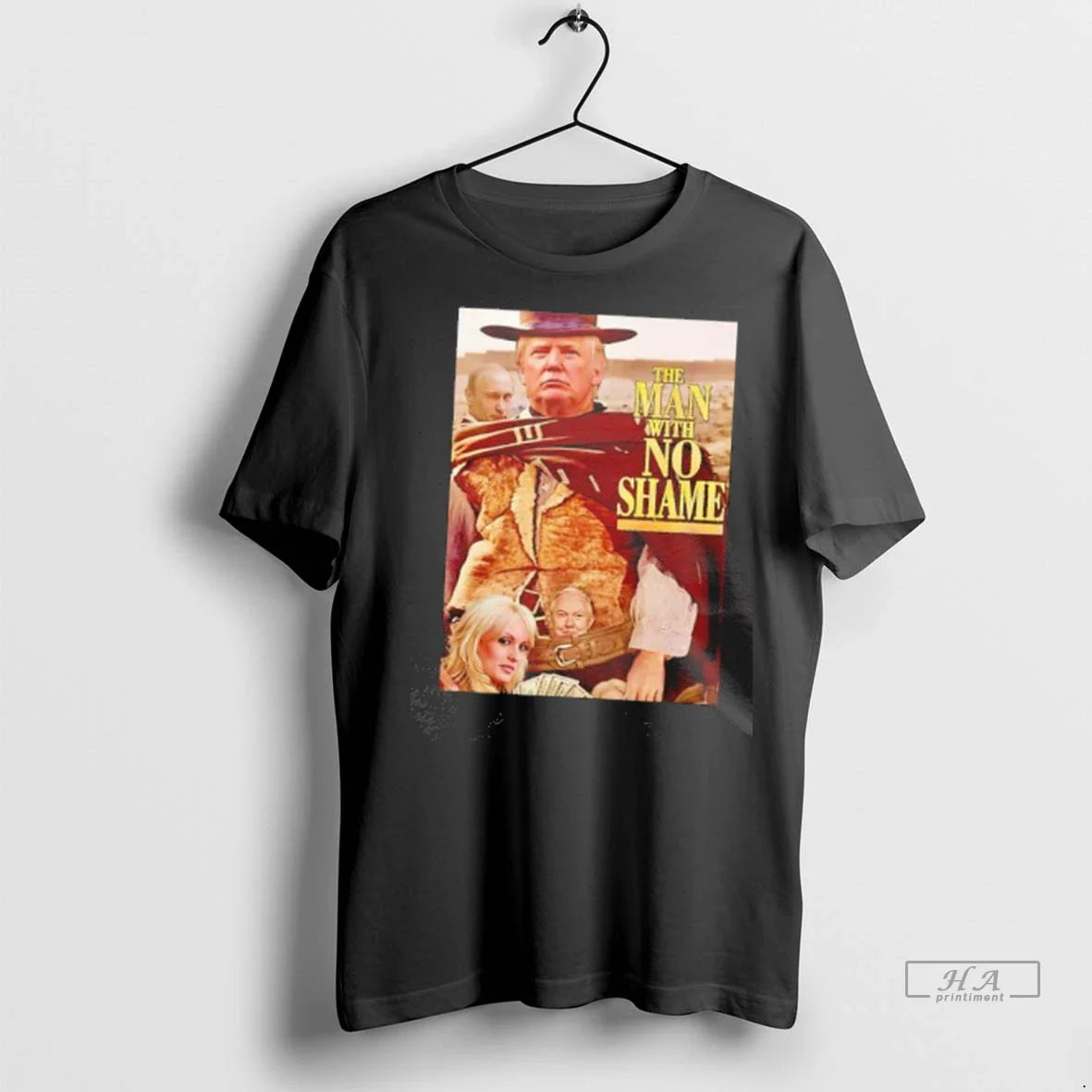 Trendy The Man With No Shame Donald Trump Shirt Sweater