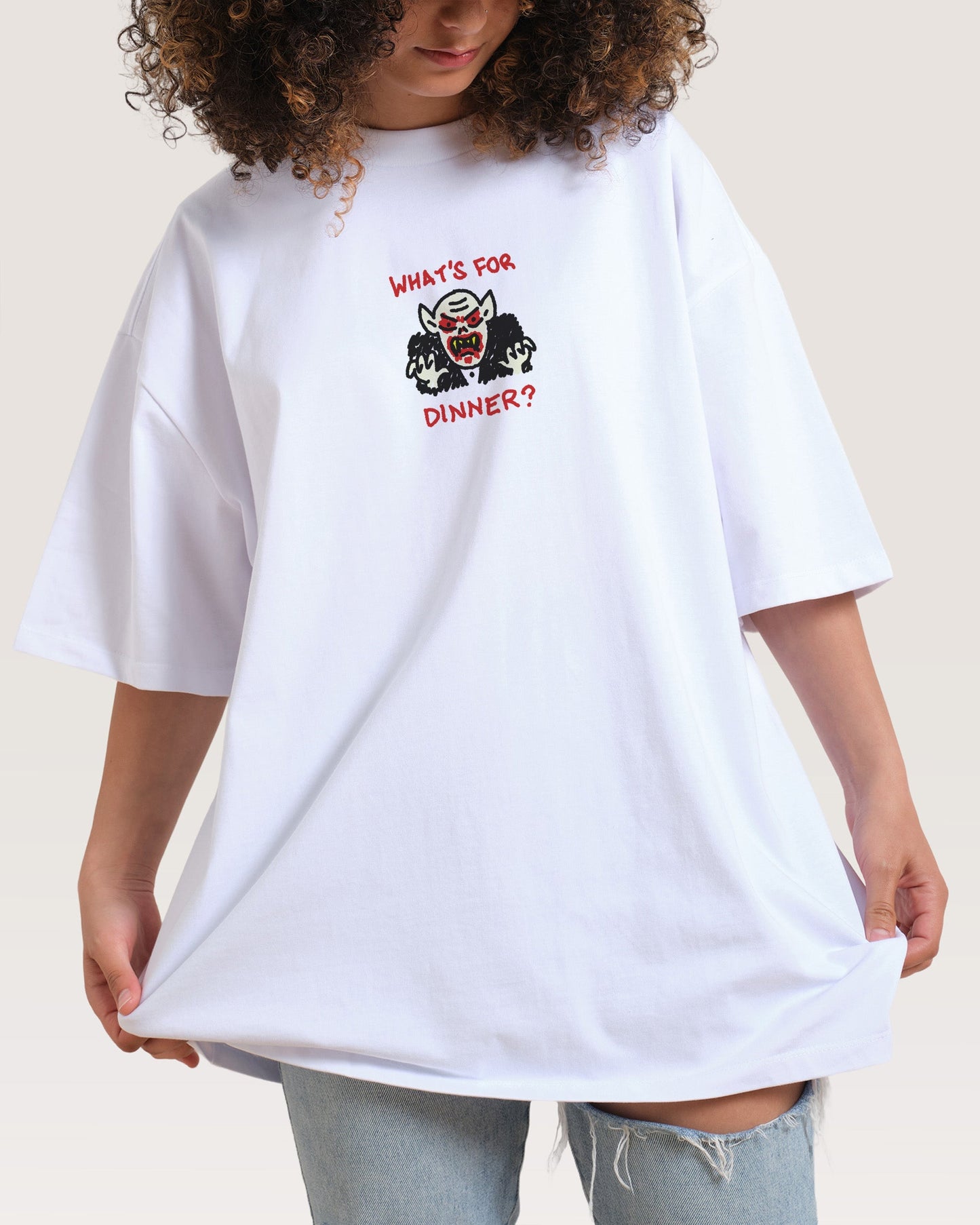 What's For Dinner? Oversized Tee