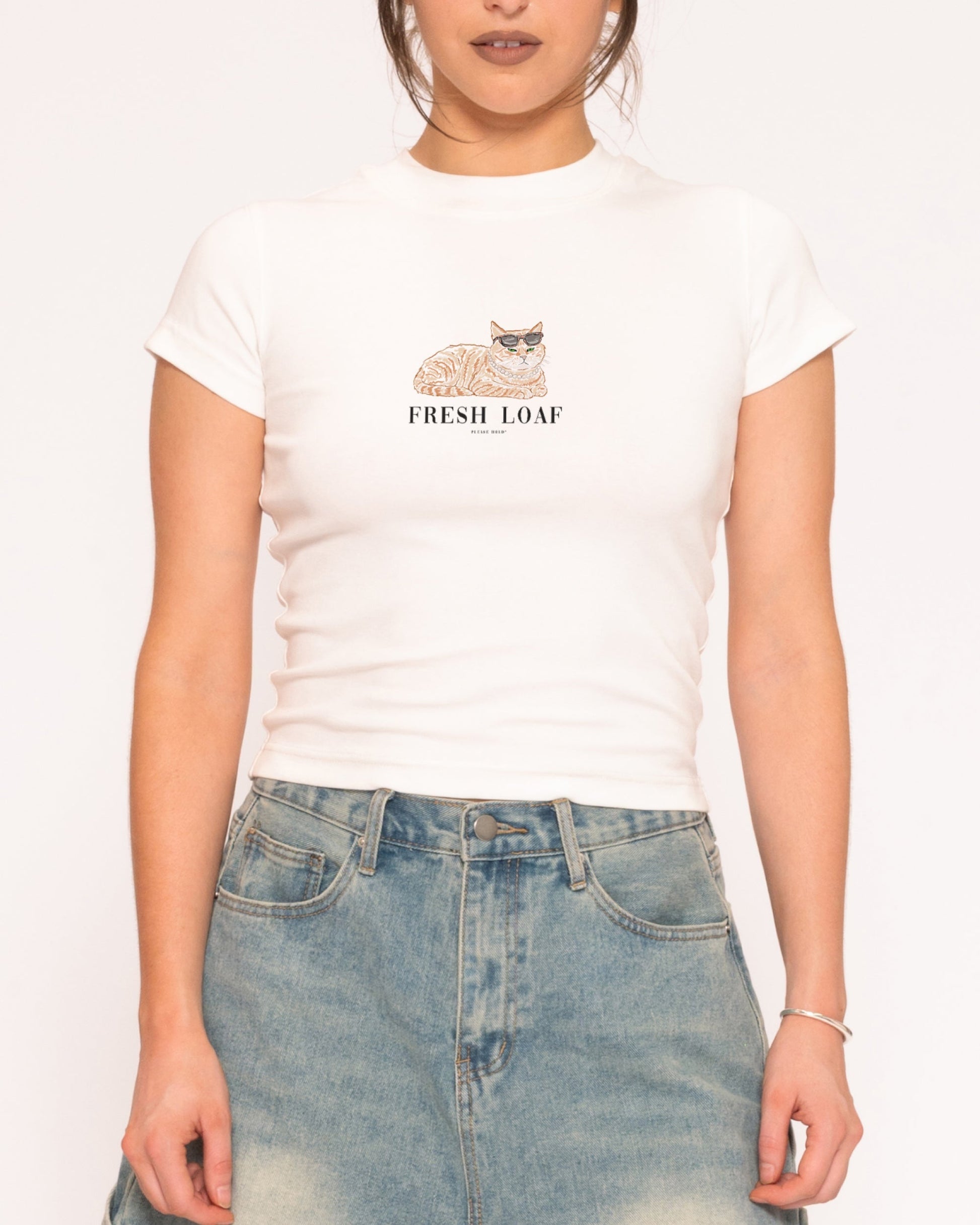 Fancy Fresh Loaf Longline Baby Tee