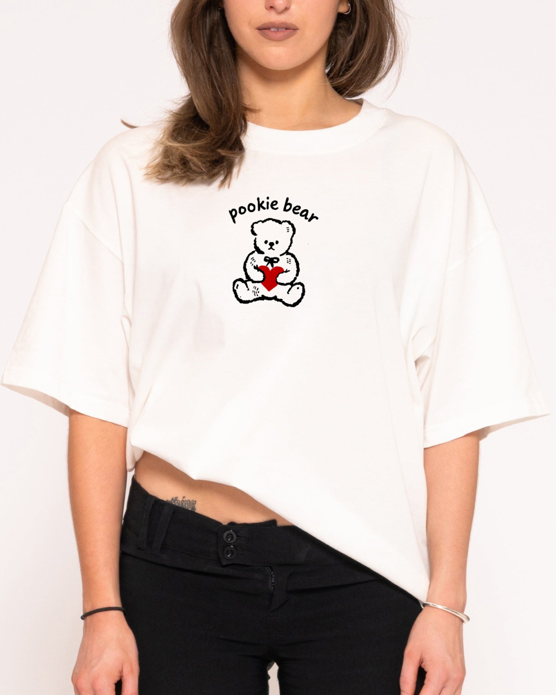 Pookie Bear Boxy Crop Tee