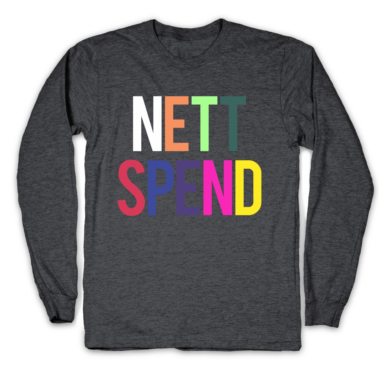 Nett Spend Rainbow Longsleeve Tee