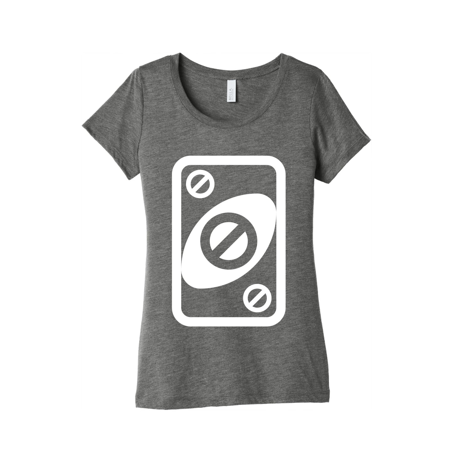 Uno Halloween Costume Womens Triblend Tee