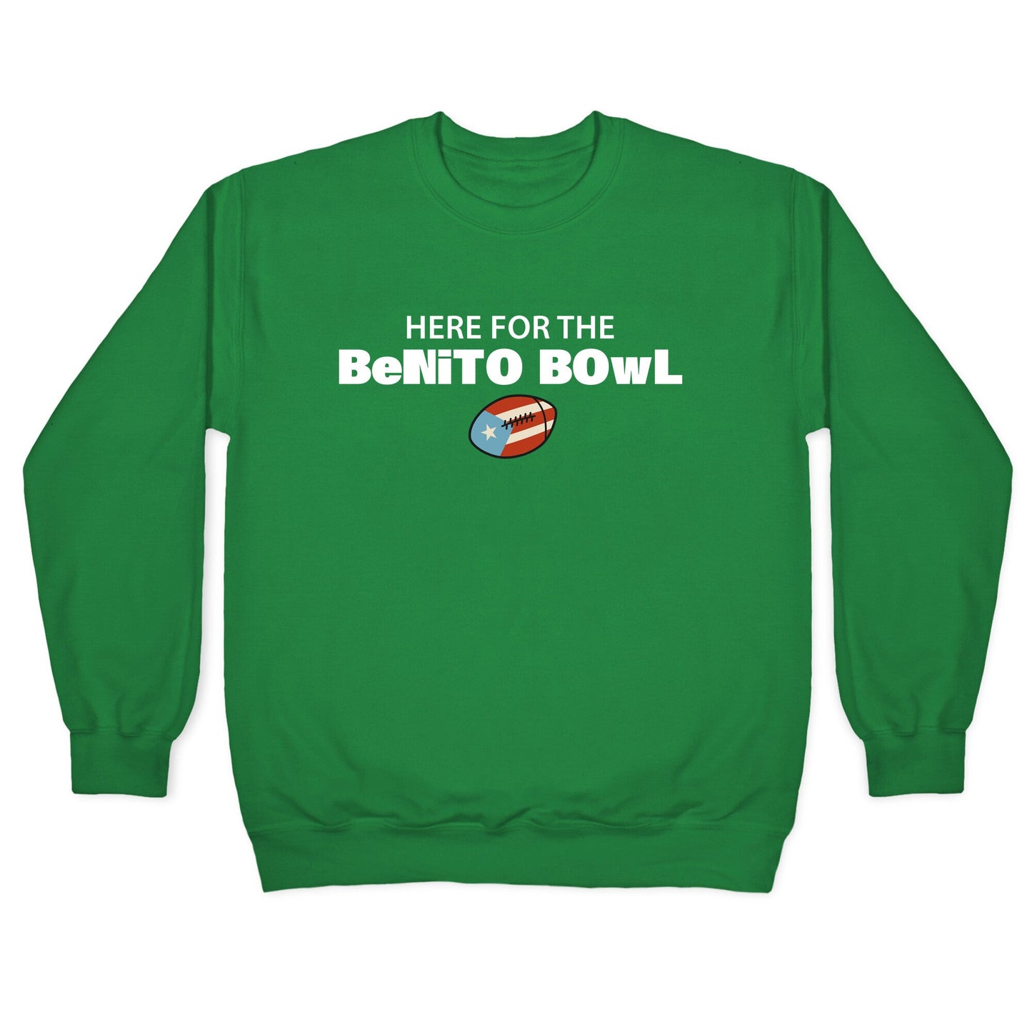 Here for the Benito Bowl Crewneck Sweatshirt