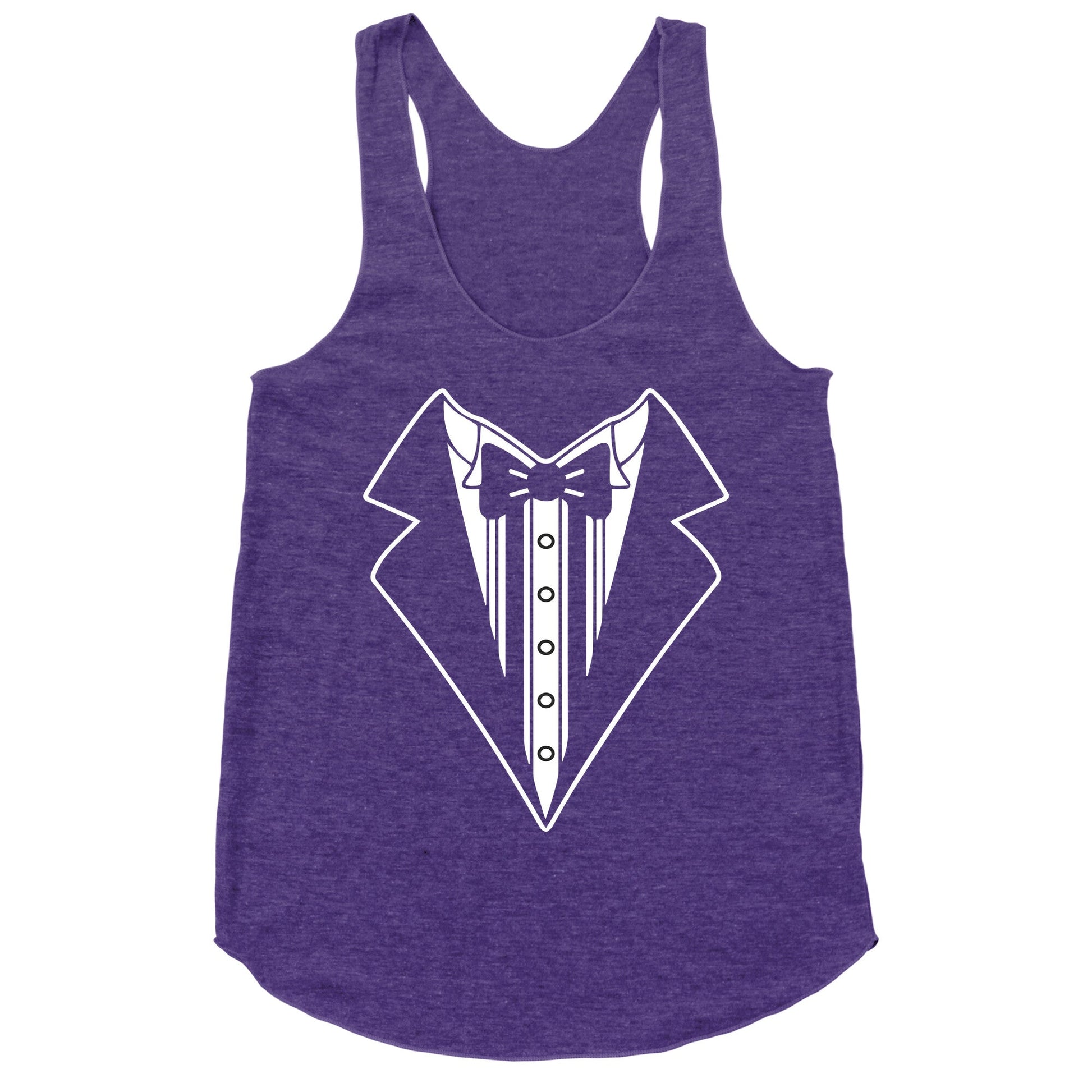 Tuxedo T Shirt Racerback Tank