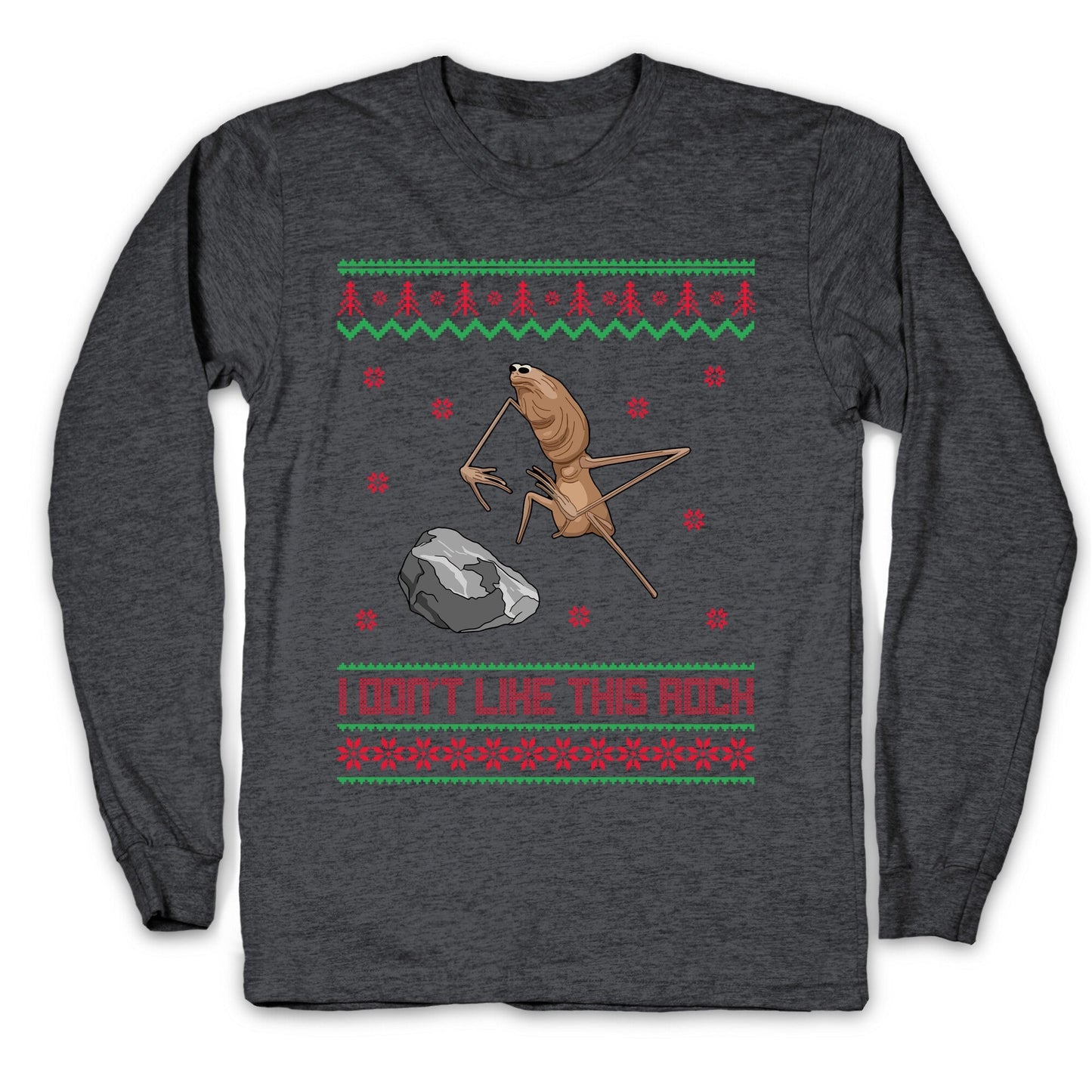 Marcus I Dont Like This Rock Longsleeve Tee