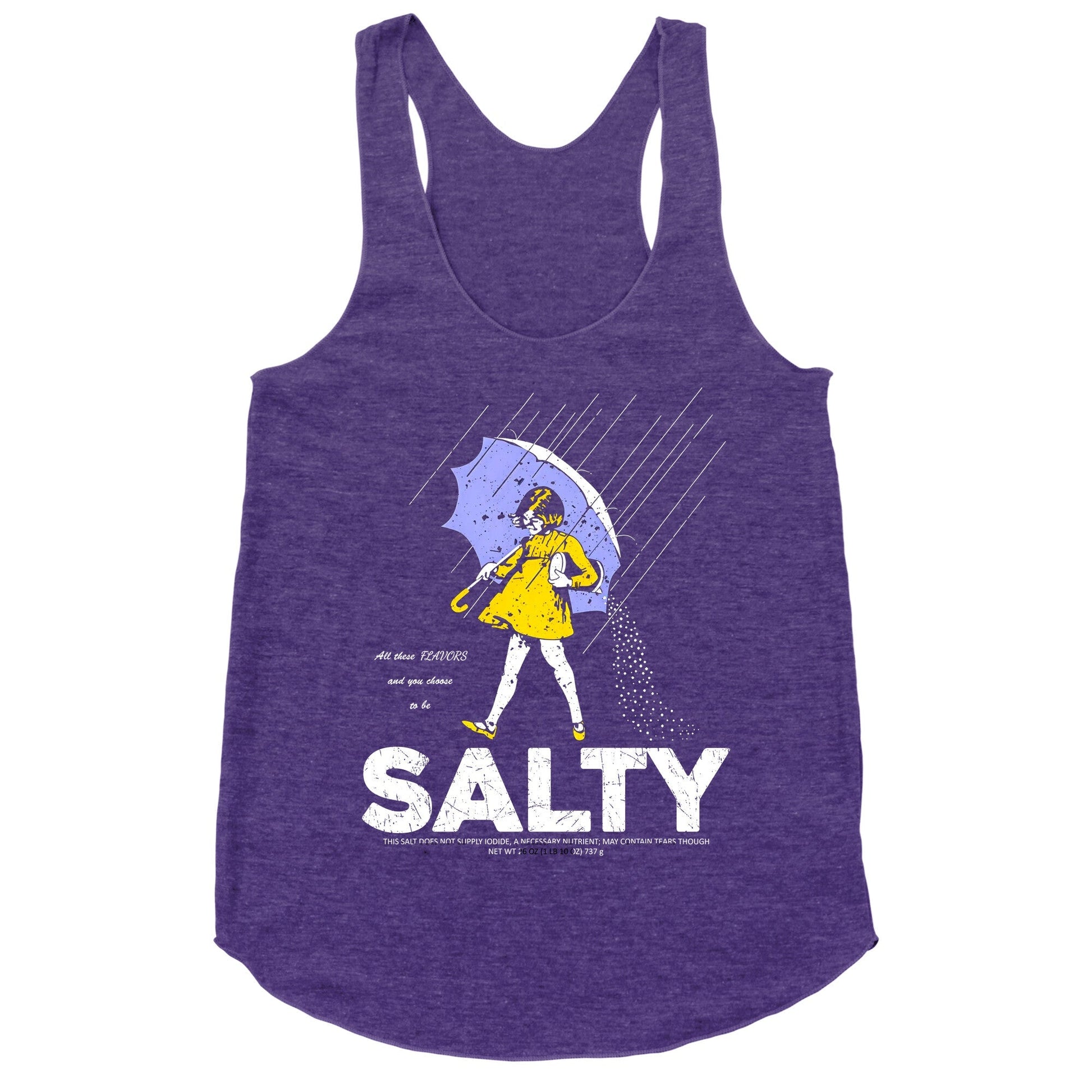 Salty Shirt Racerback Tank