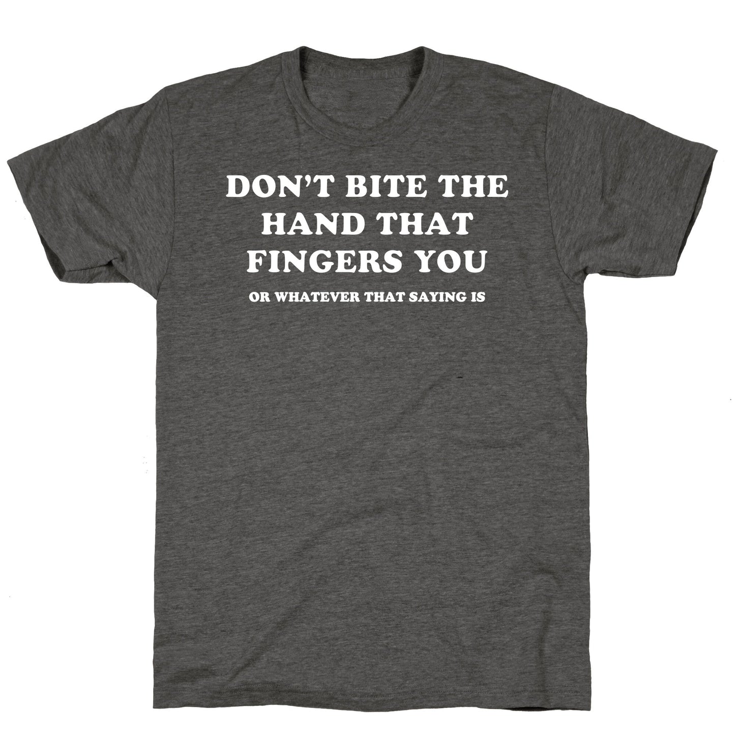 Dont Bite Unisex Triblend Tee