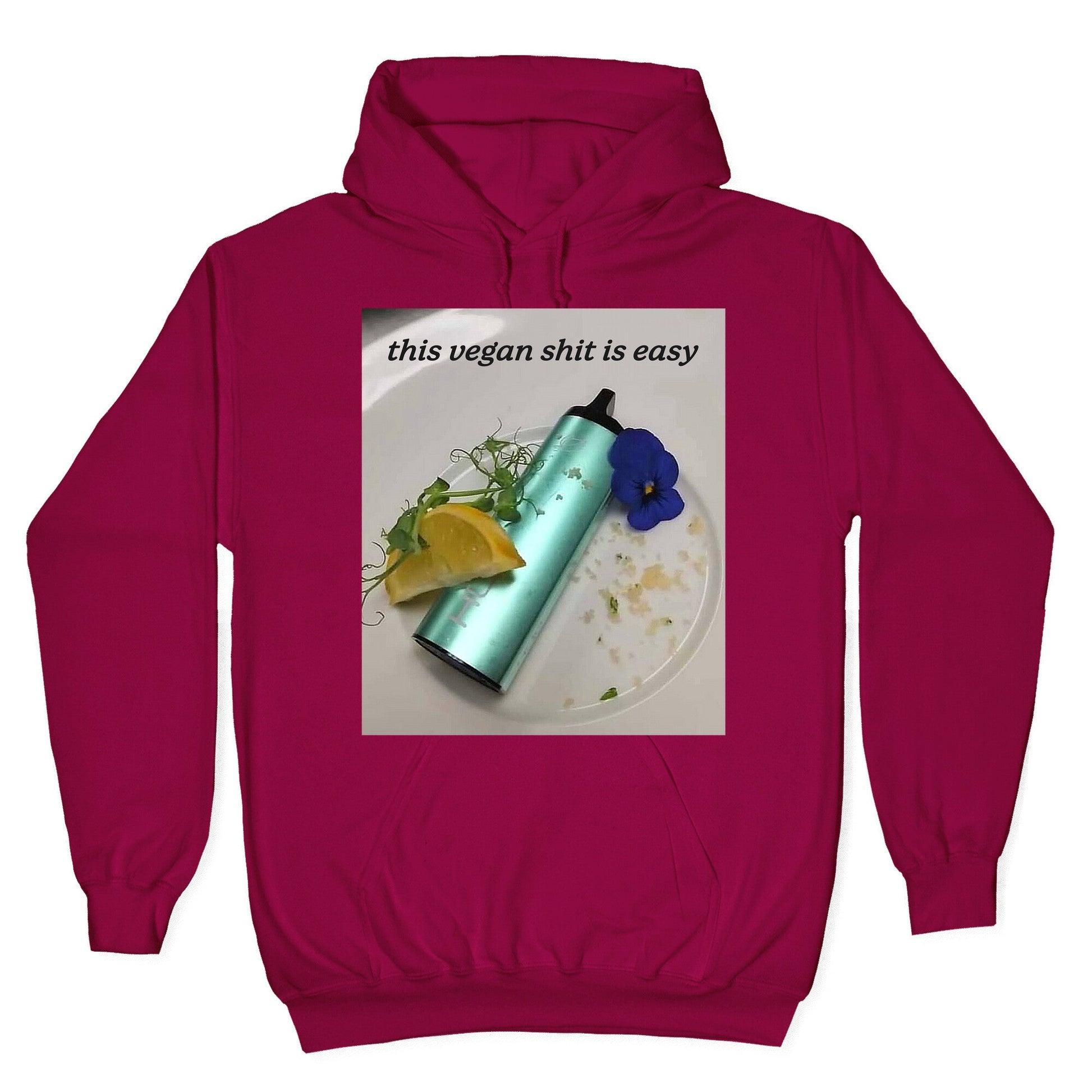 This Vegan Shit is Easy Hoodie