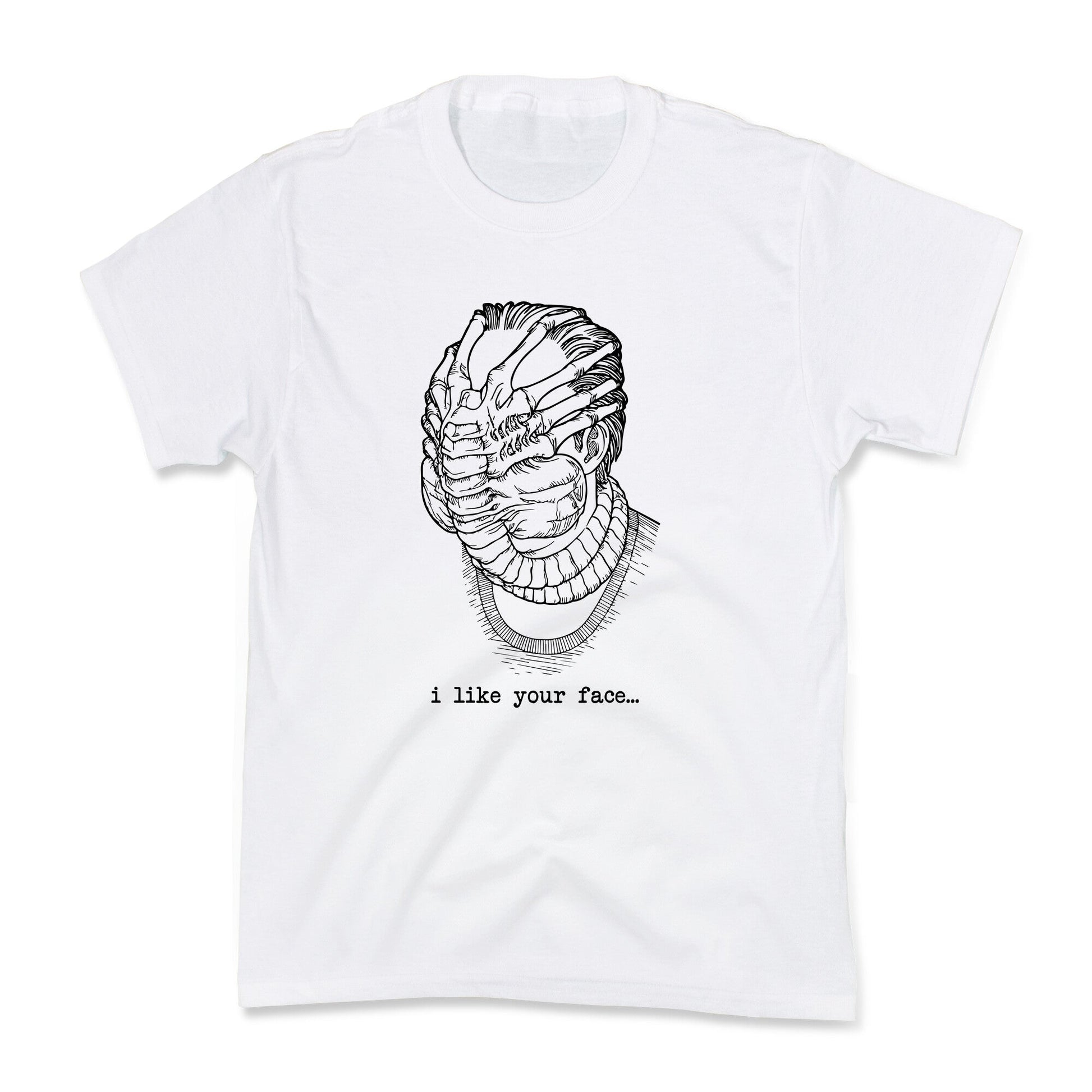 I Like Your Face Kids Tee