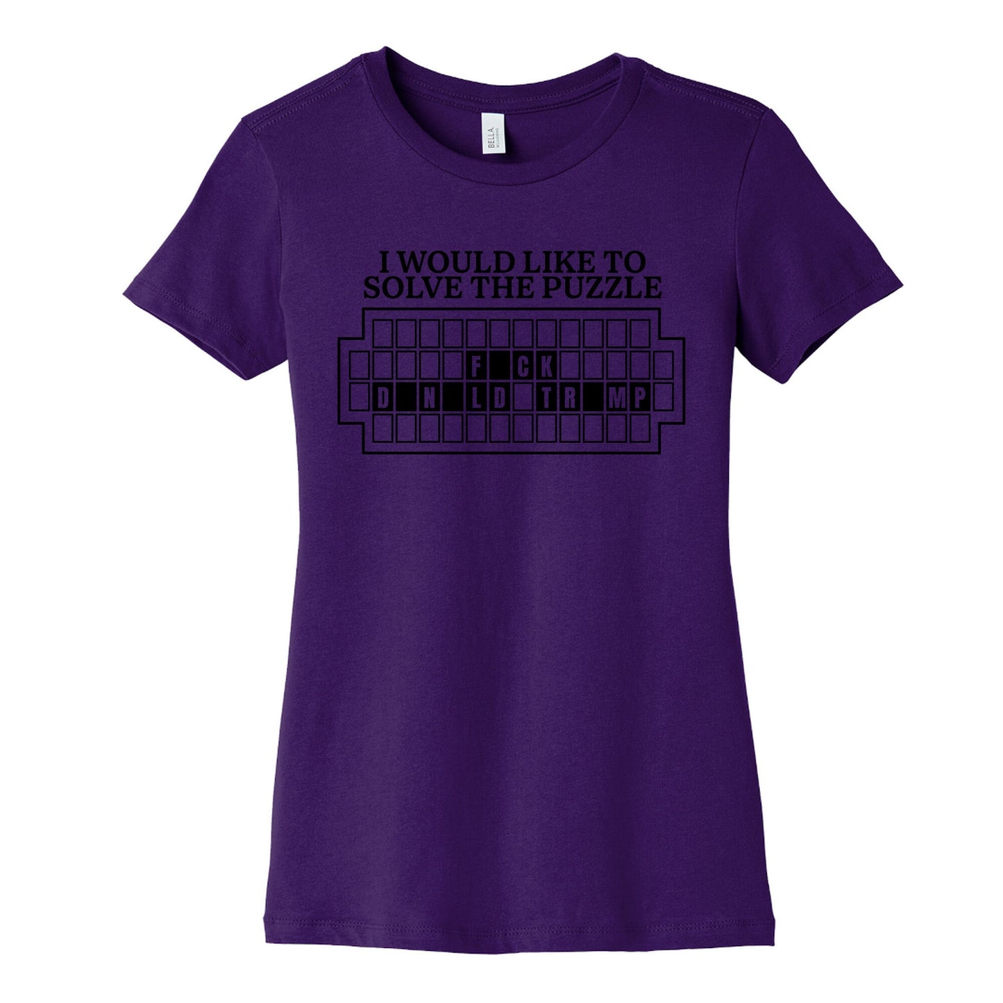 Wheel Of Fortune Womens Cotton Tee