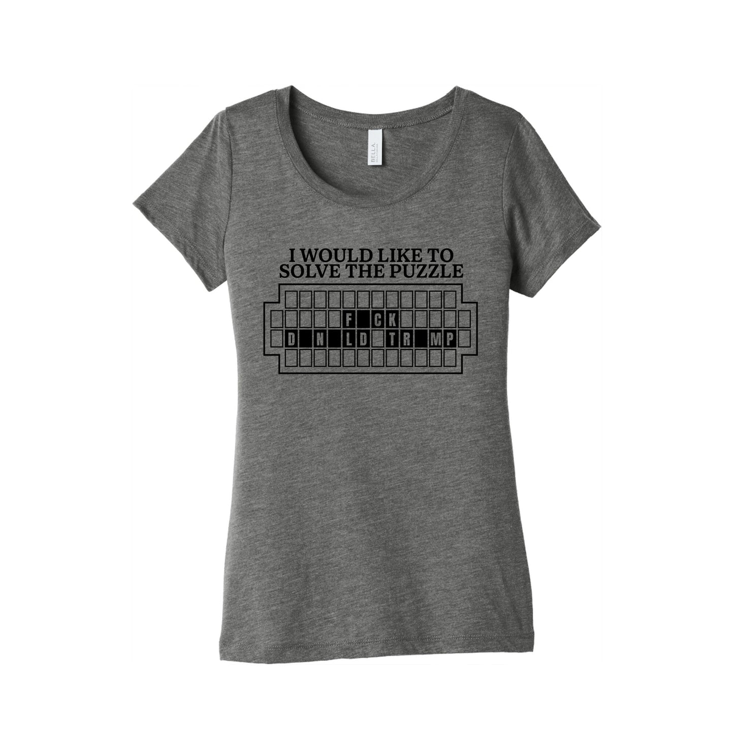Wheel Of Fortune Womens Triblend Tee