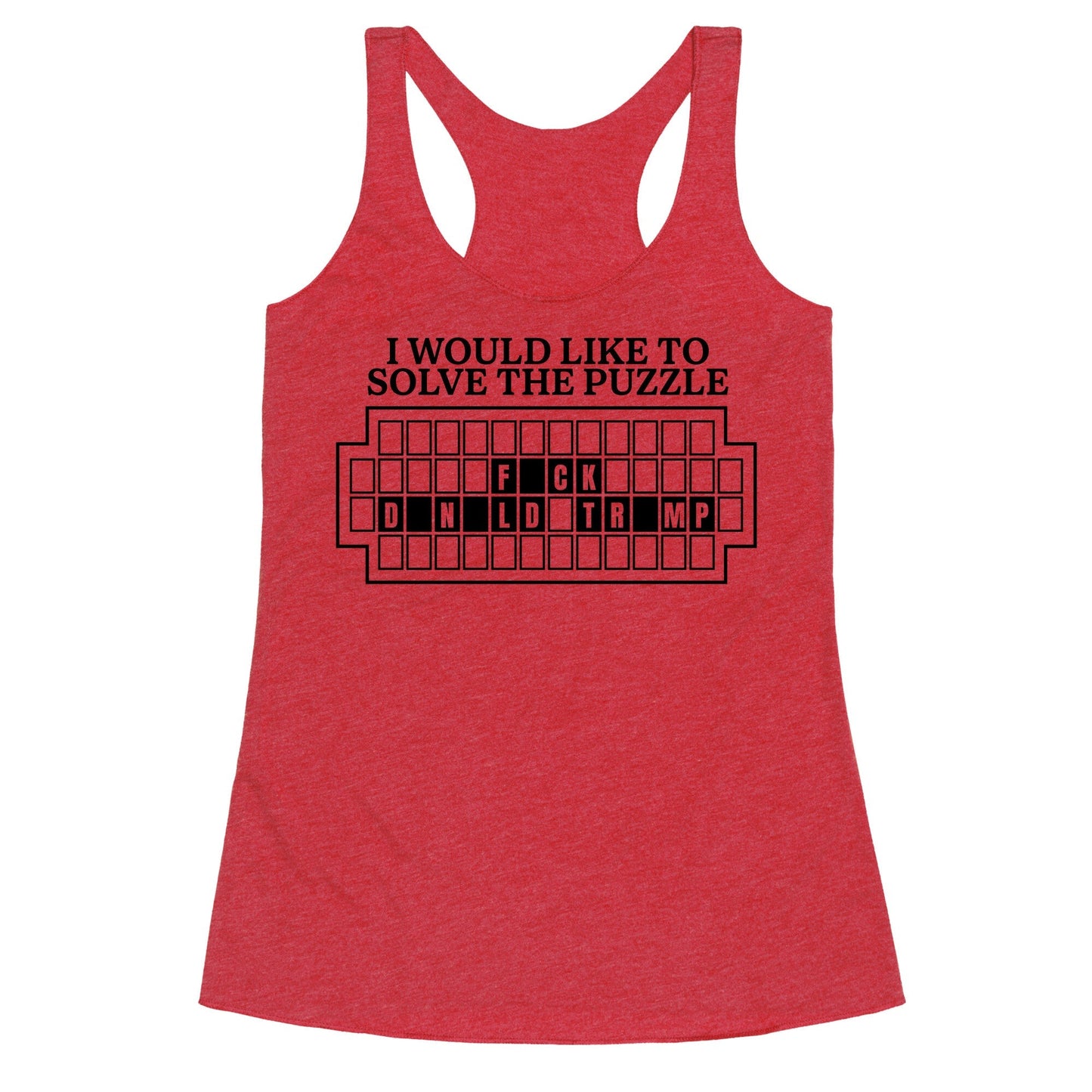 Wheel Of Fortune Racerback Tank