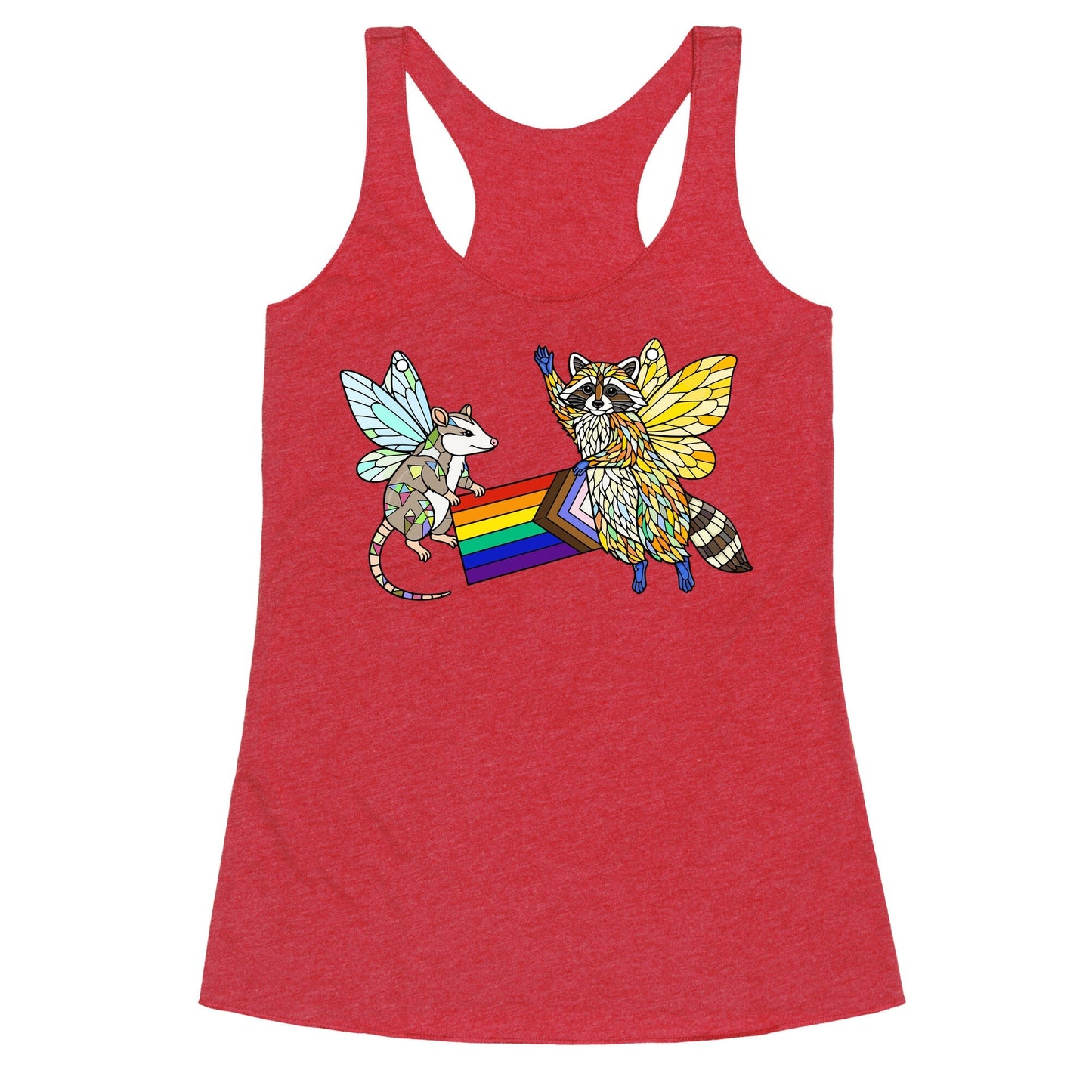 LGBTQ Fairies Racerback Tank