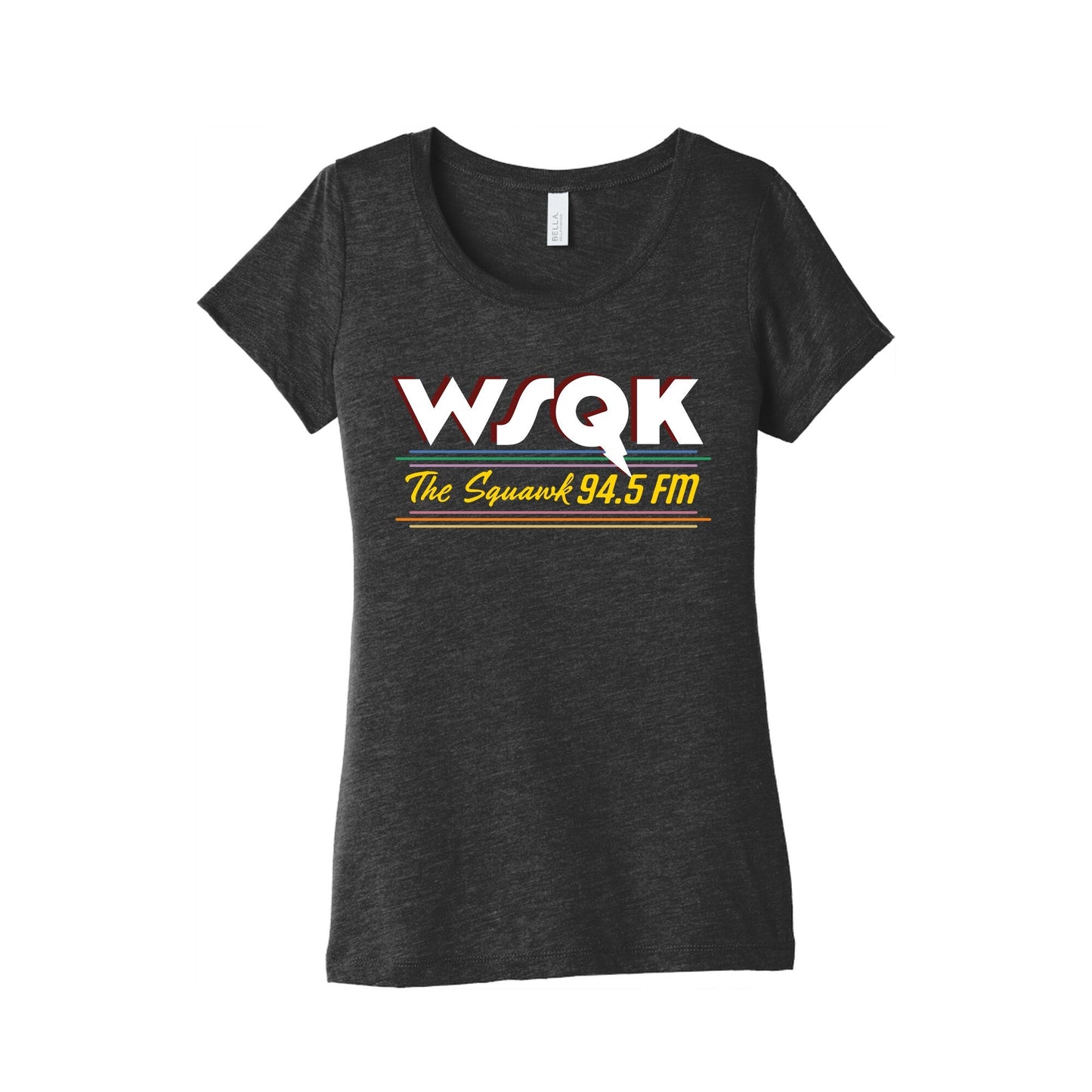 WSQK The Squawk Womens Triblend Tee