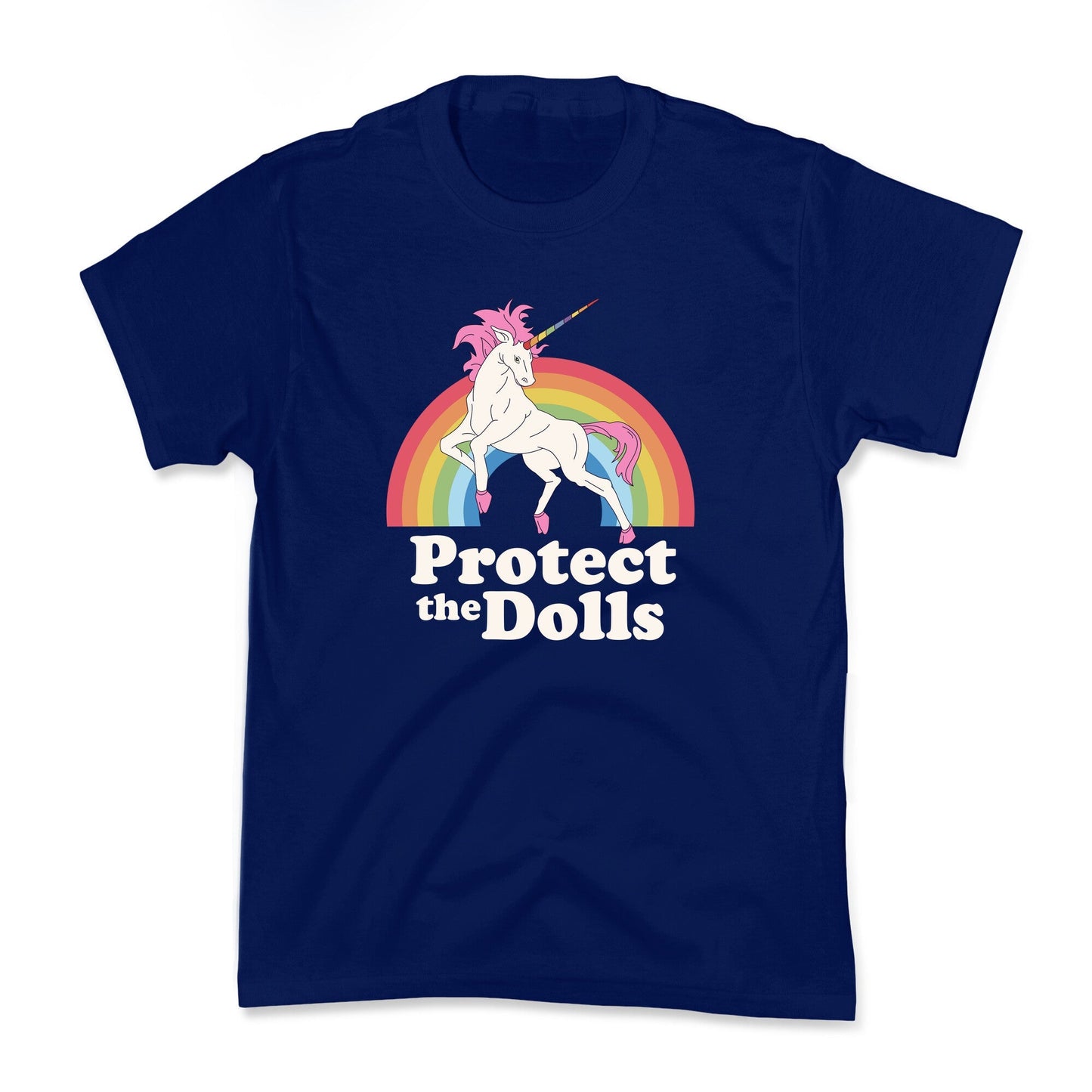 Protect The Dolls Unicorn Kids Tee