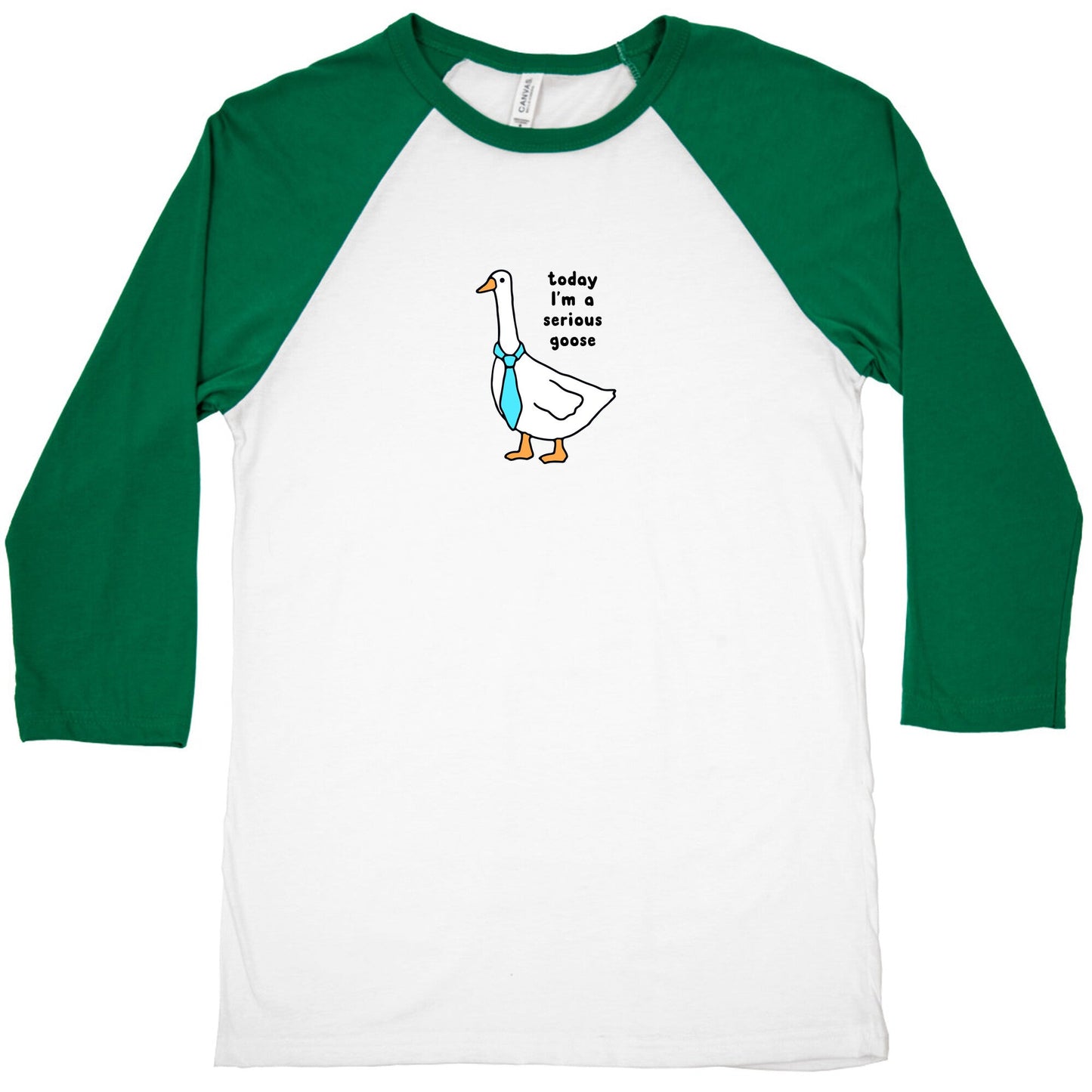 Today Im A Serious Goose Baseball Tee