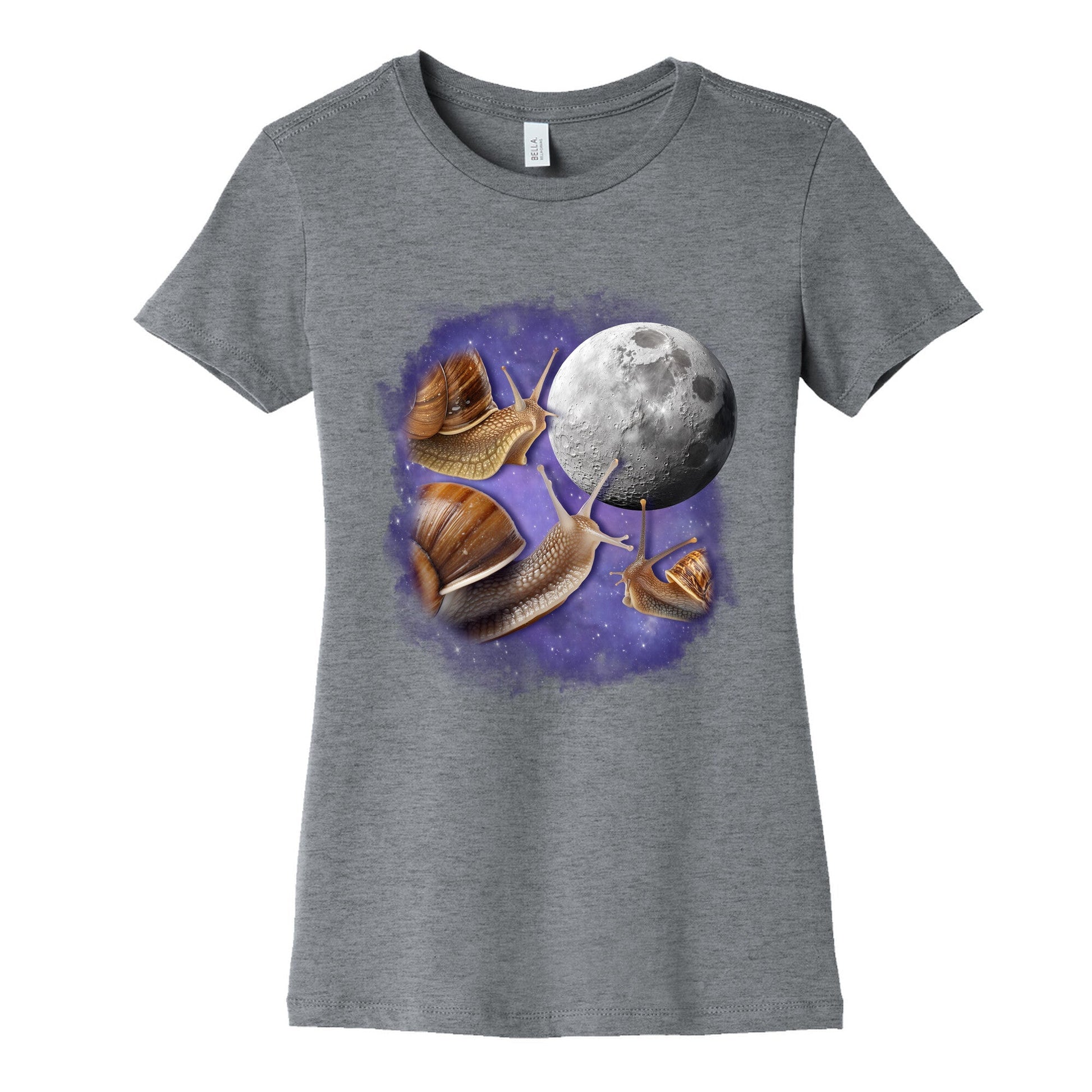Yearning Snails Womens Cotton Tee