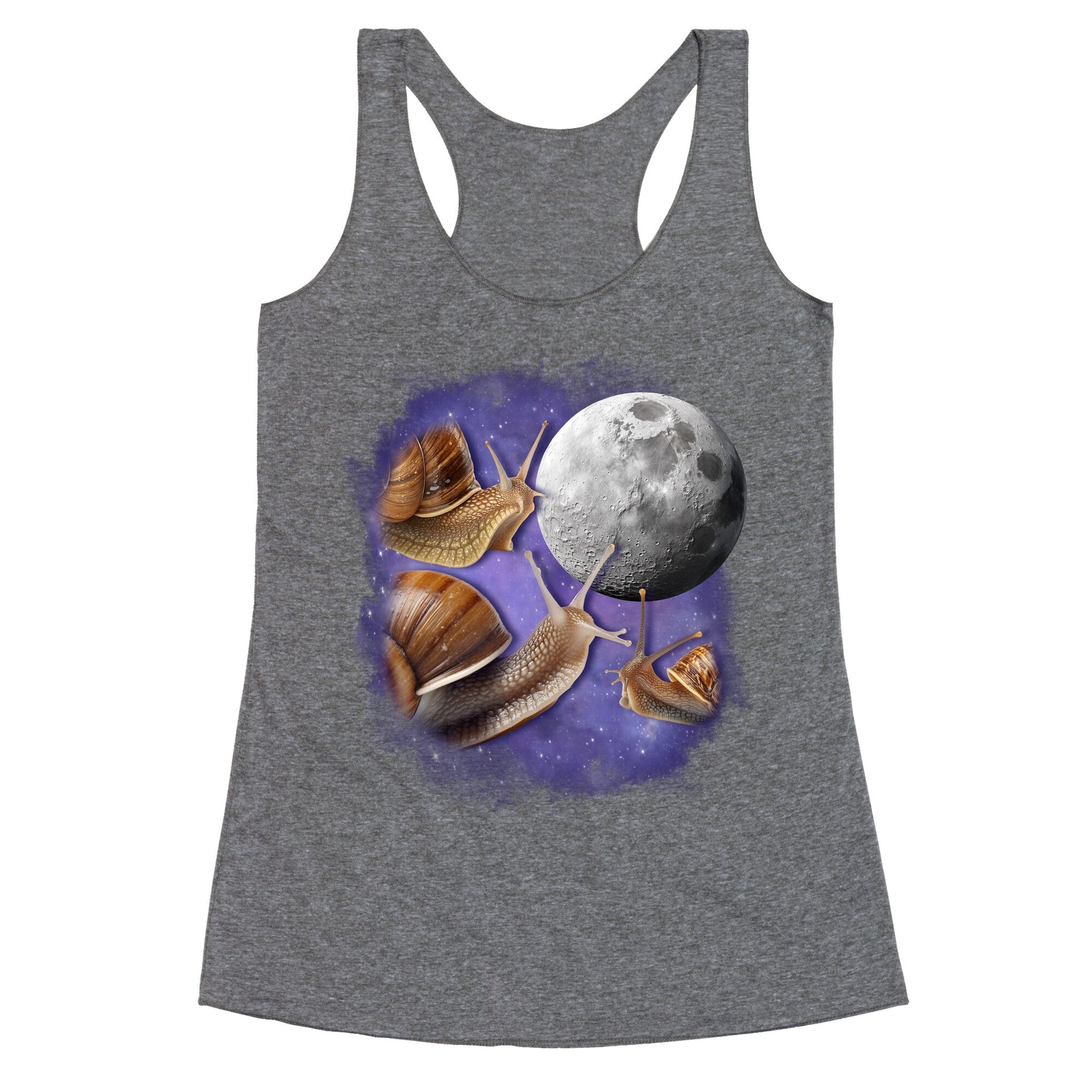 Yearning Snails Racerback Tank