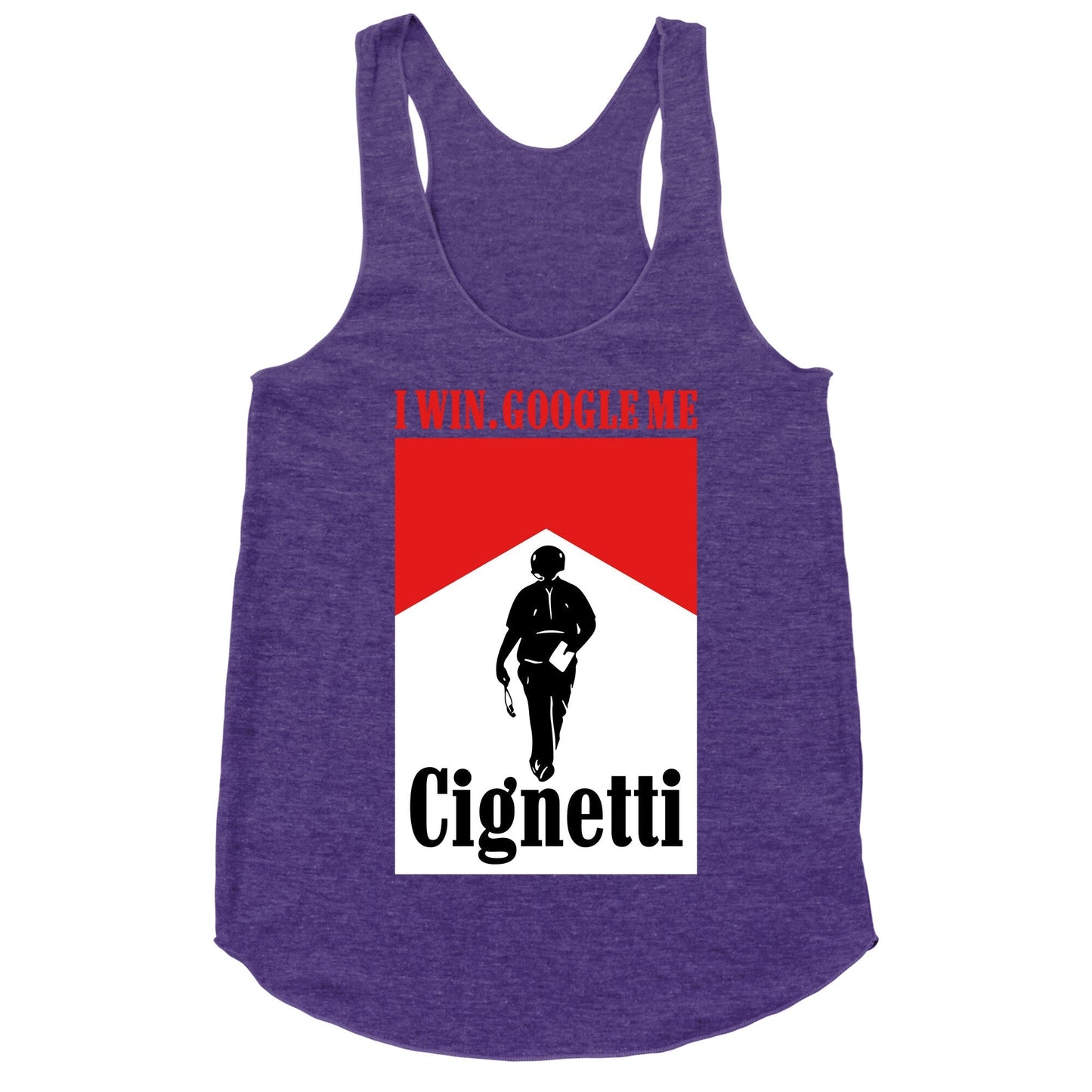 Cignetti I Win Racerback Tank
