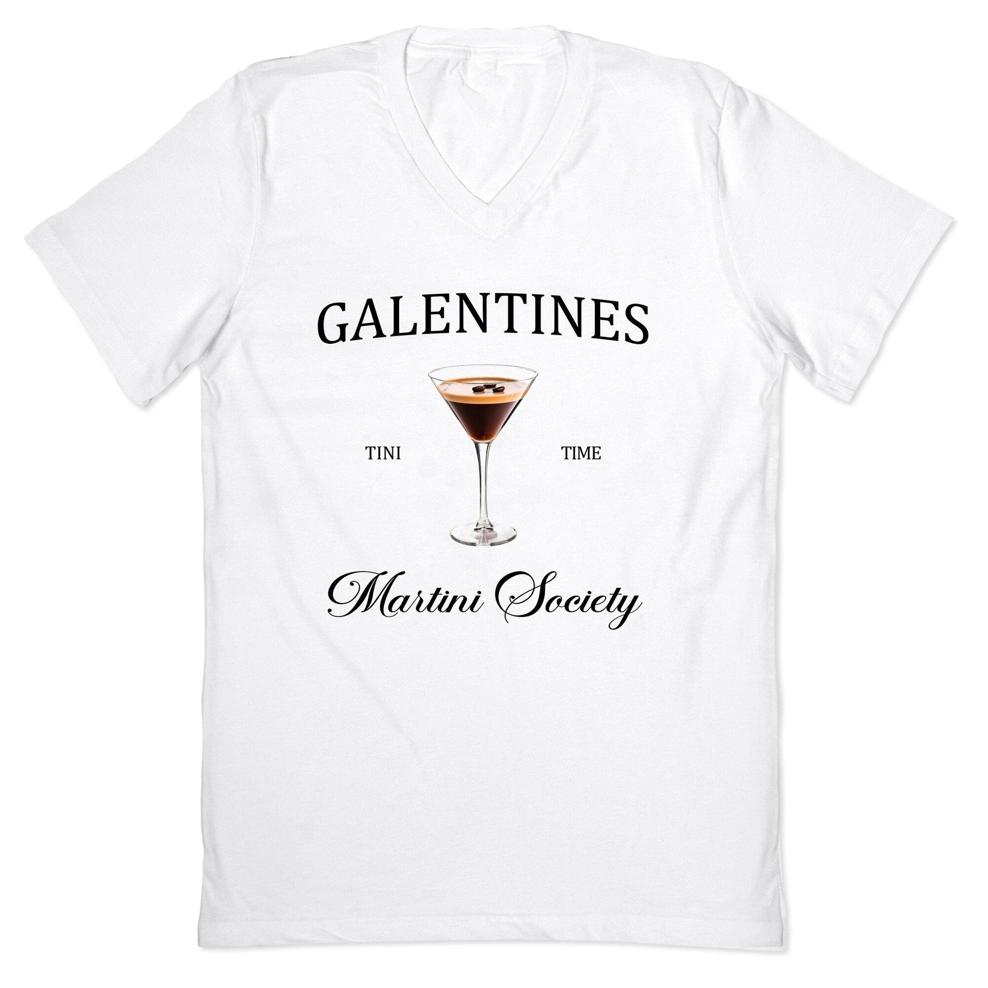 Galentines Tini Time V-Neck