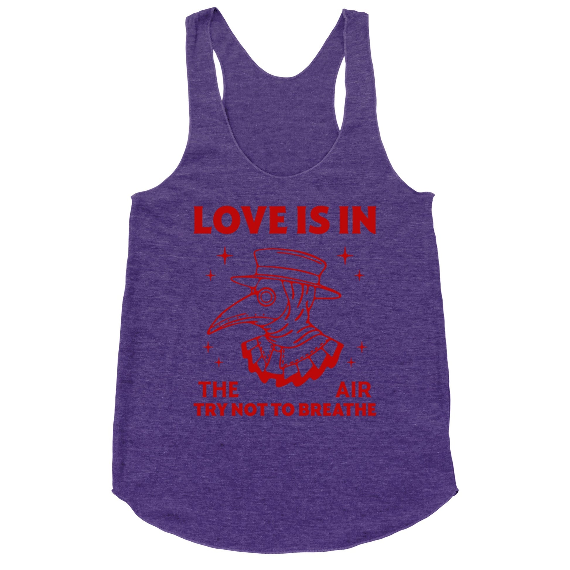 Love Is In The Air Racerback Tank