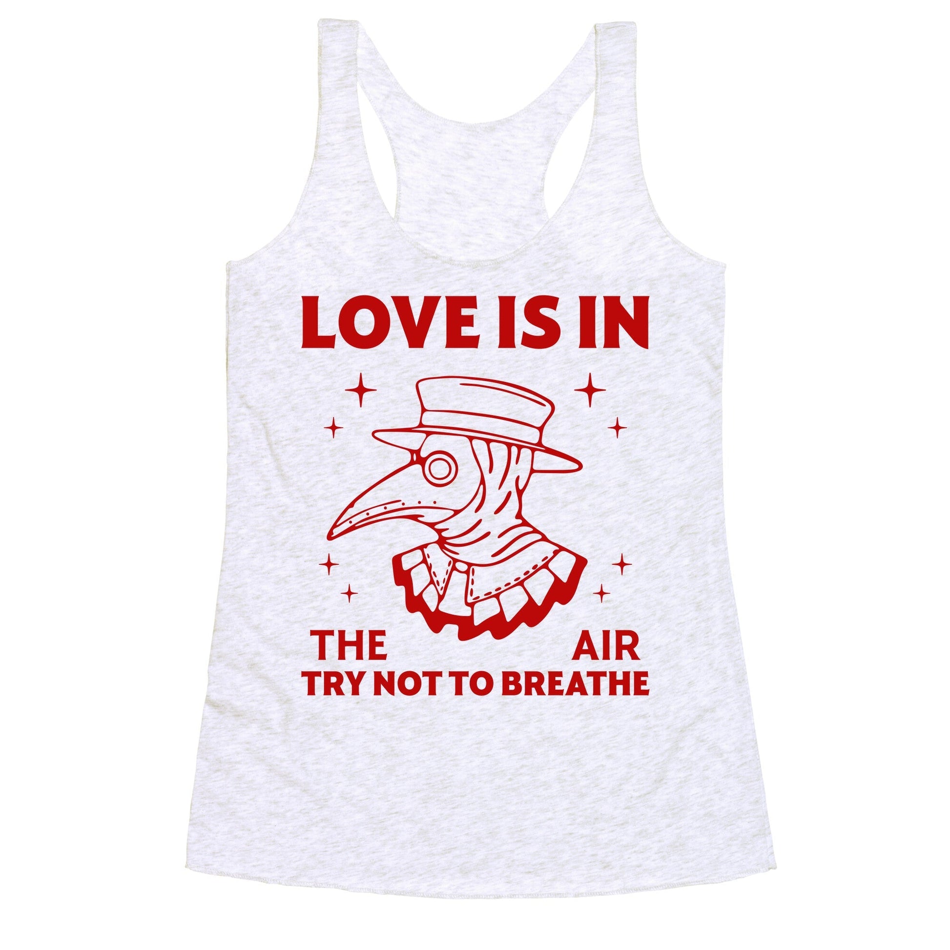 Love Is In The Air Racerback Tank