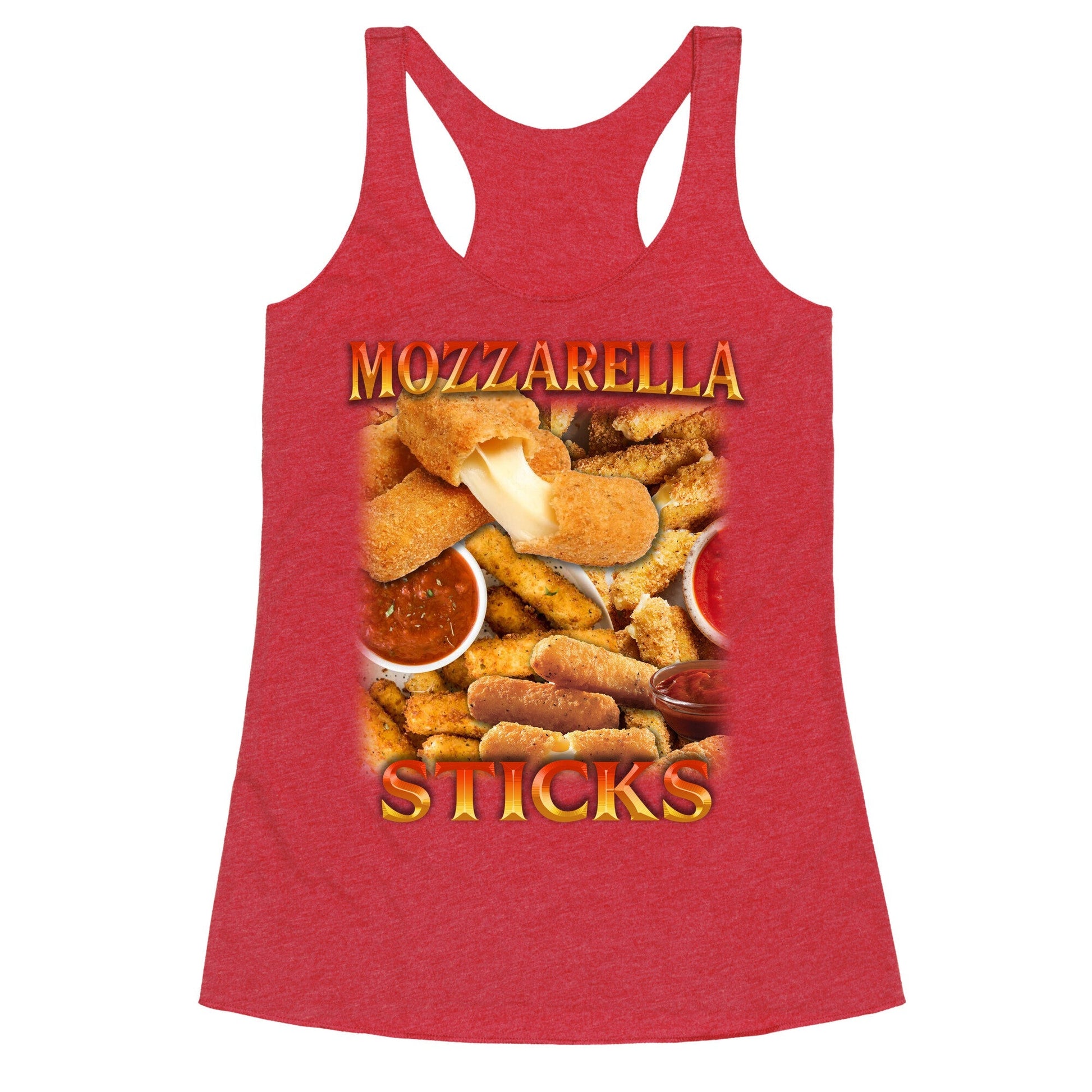 Mozzarella Sticks Racerback Tank