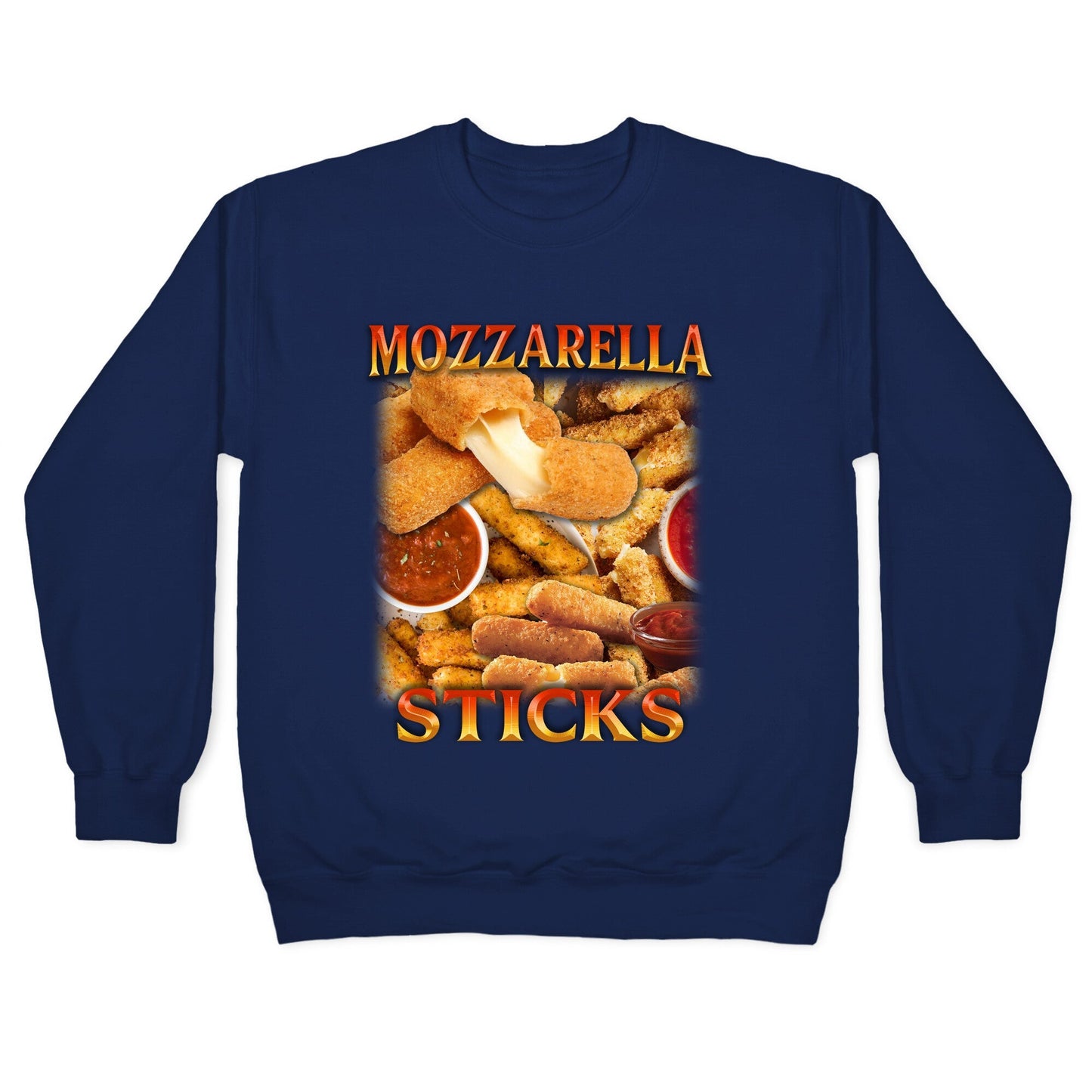 Mozzarella Sticks Crewneck Sweatshirt