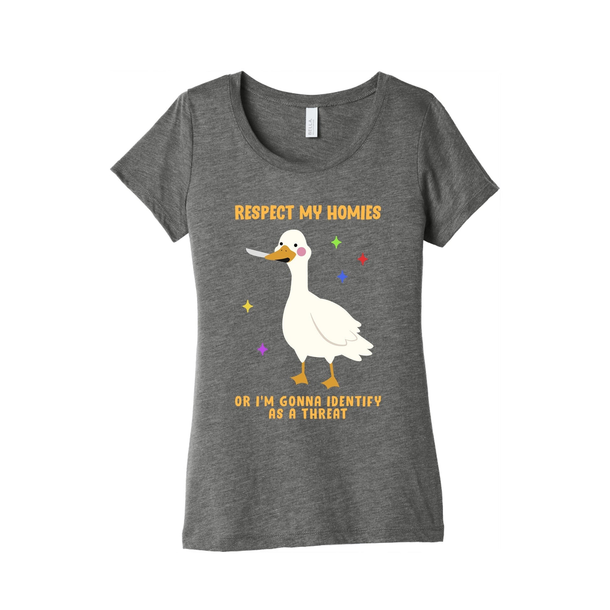 Respect My Homies Womens Triblend Tee