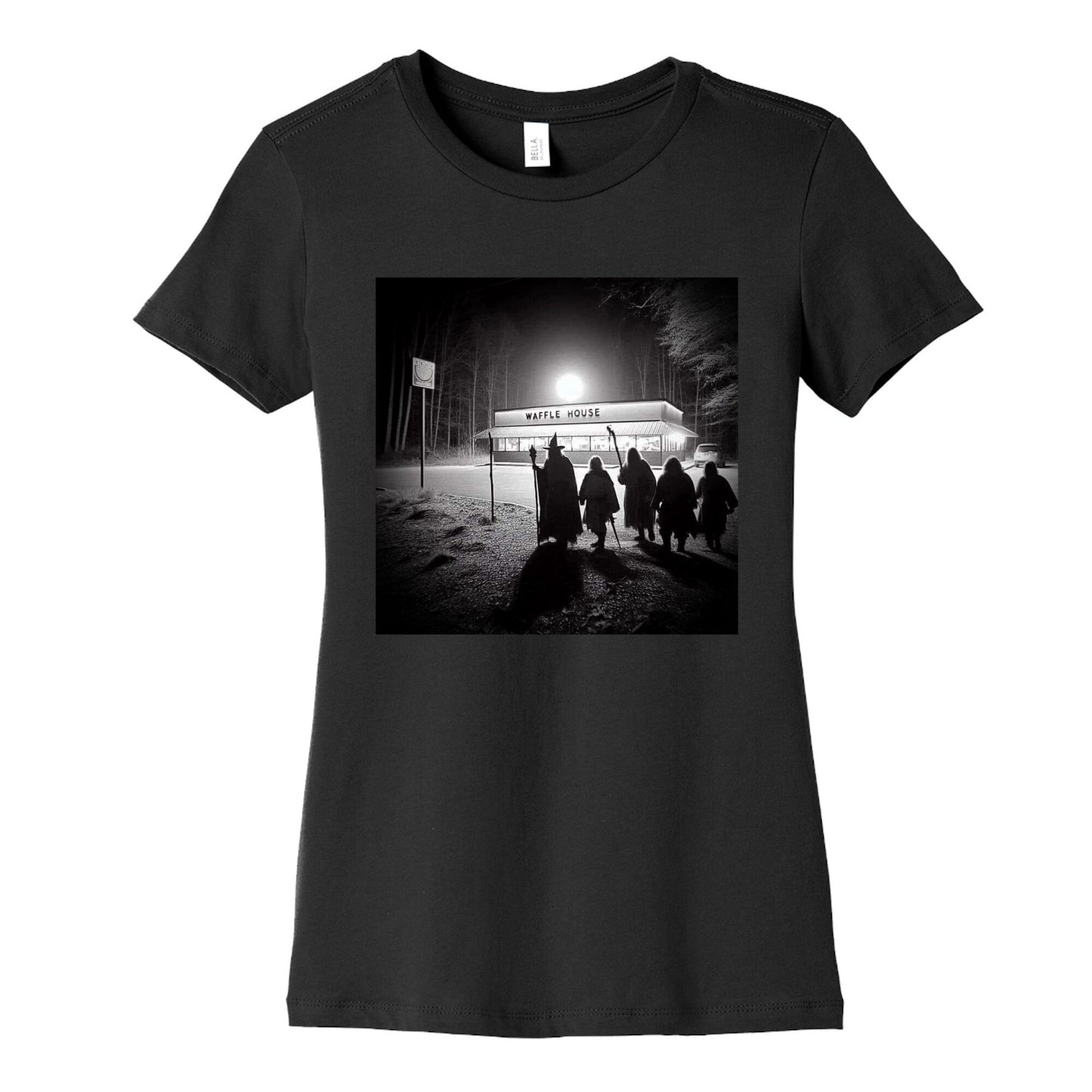 Fellowship Of The Waffle House Womens Cotton Tee