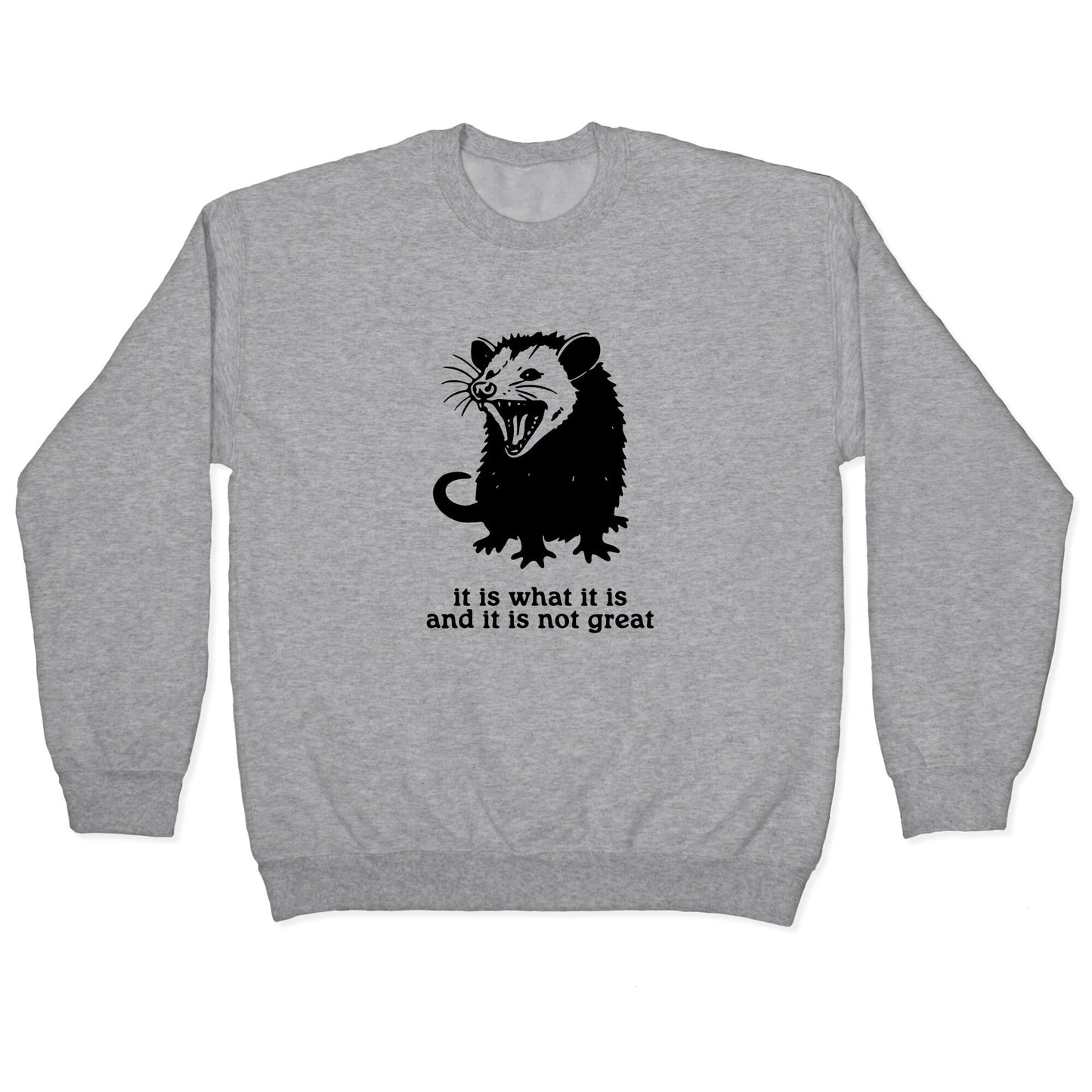It Is What It Is Crewneck Sweatshirt