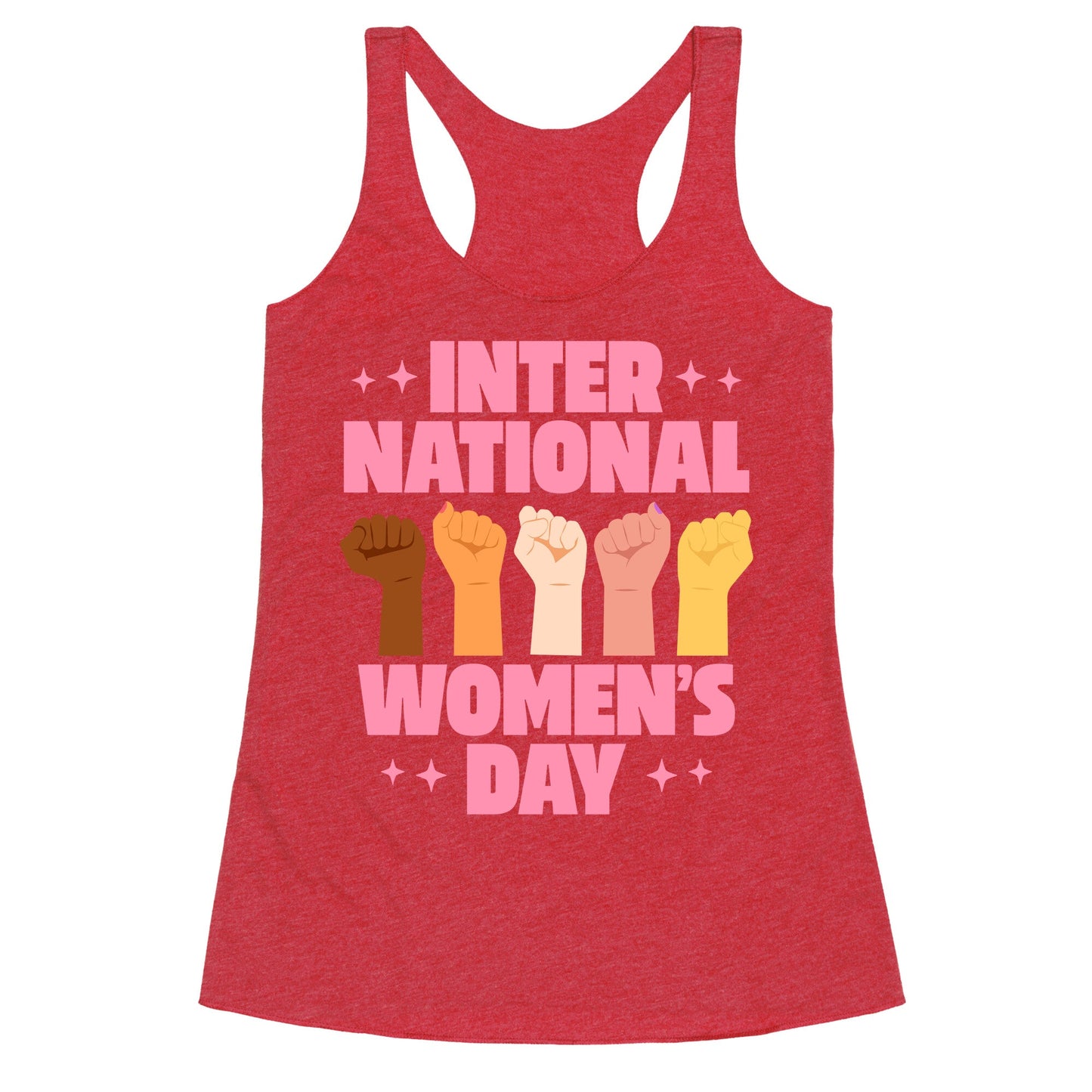 International Womens Day Racerback Tank