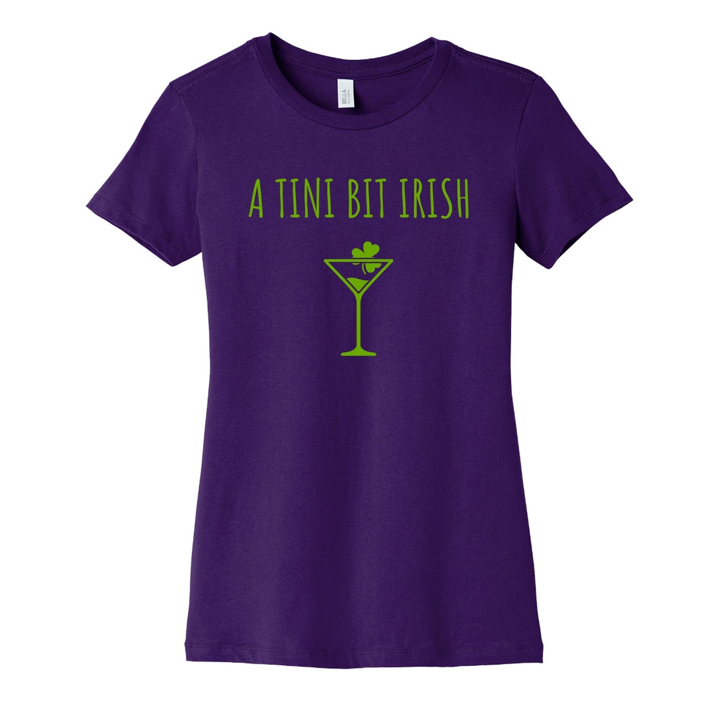 A Tini Bit Irish Womens Cotton Tee