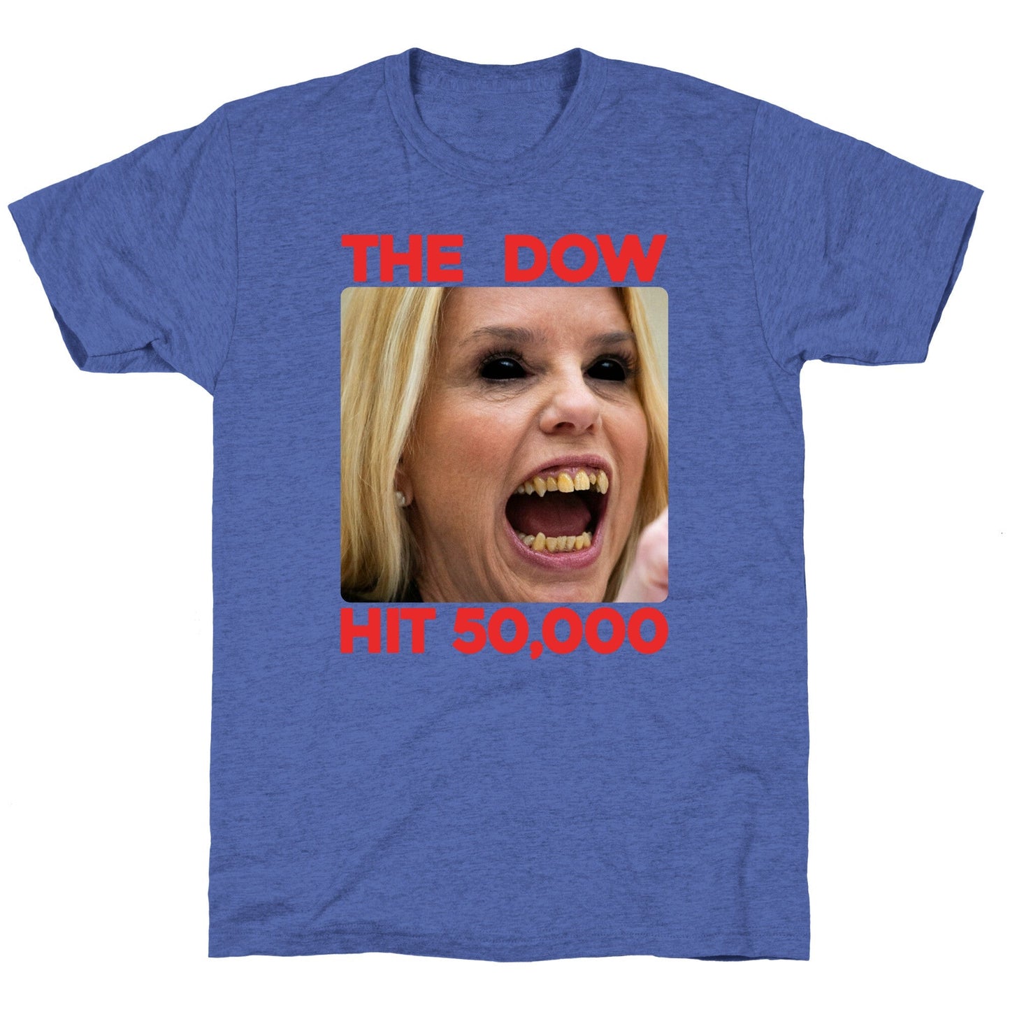 Bondi The DOW Hit 50,000 Unisex Triblend Tee