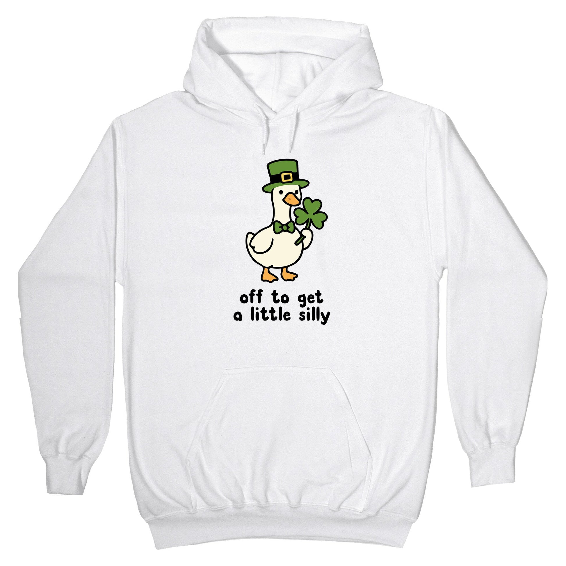 Saint Patricks Day Goose Hoodie
