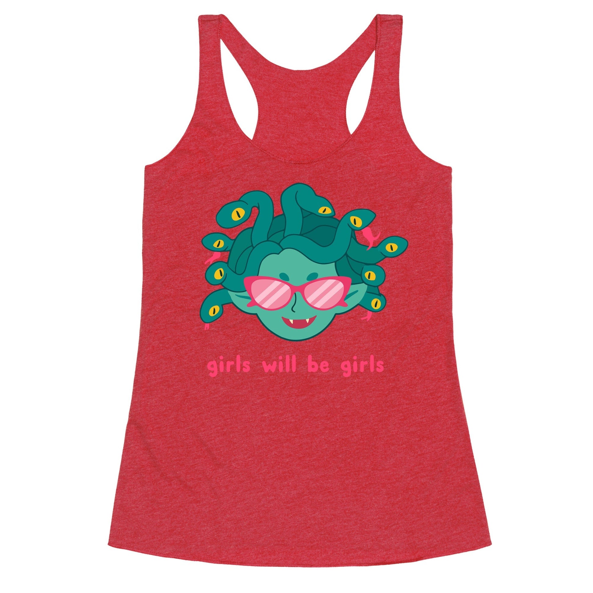 Girls Will Be Girls Racerback Tank
