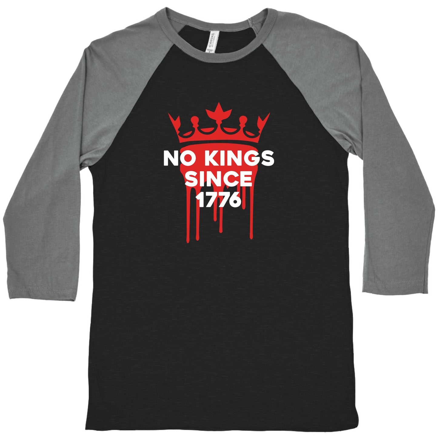 No Kings Baseball Tee
