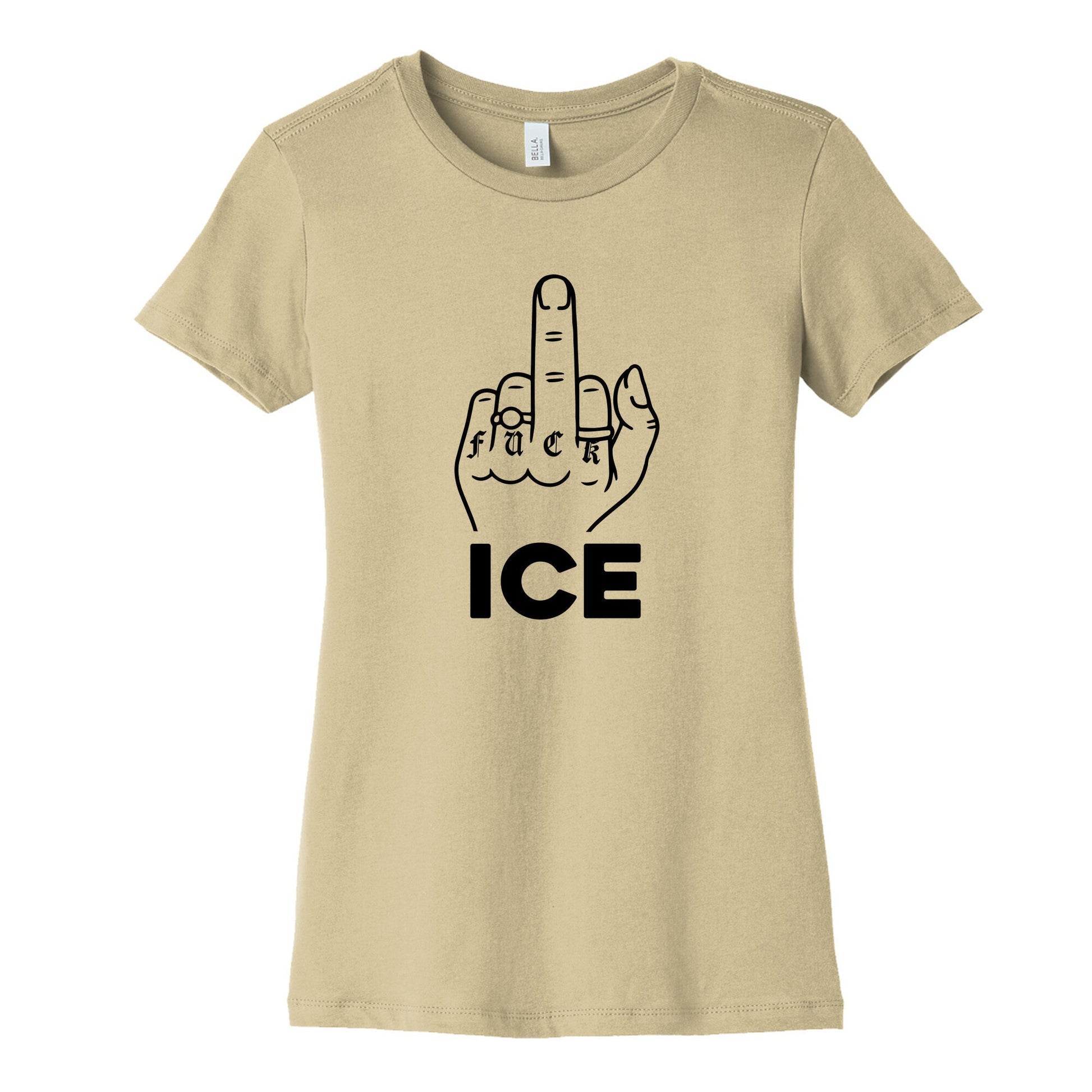 Fuck ICE Womens Cotton Tee