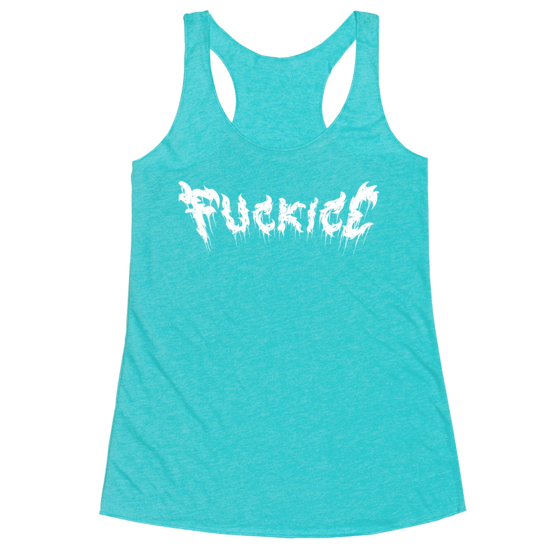 Fuck ICE Metal Logo Racerback Tank