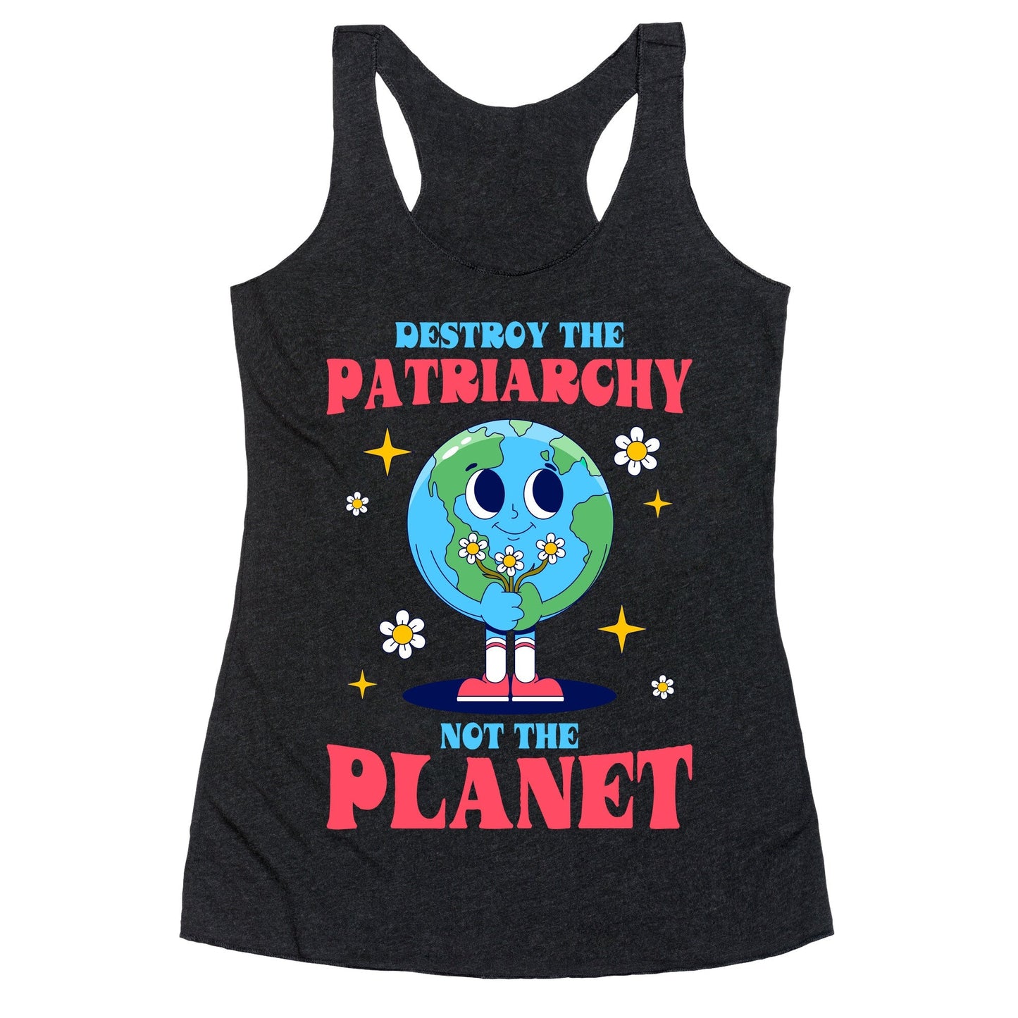 Destroy The Patriarchy Racerback Tank