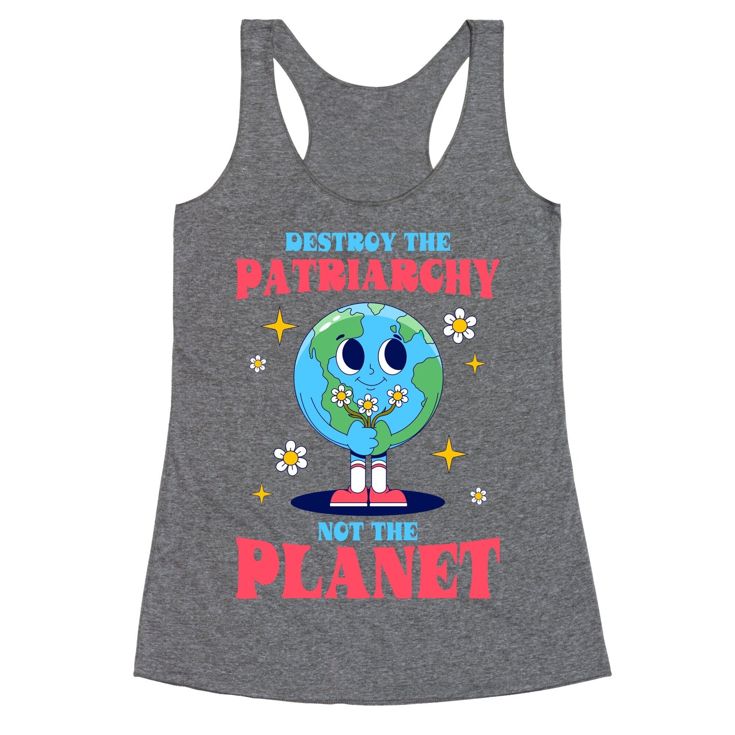 Destroy The Patriarchy Racerback Tank