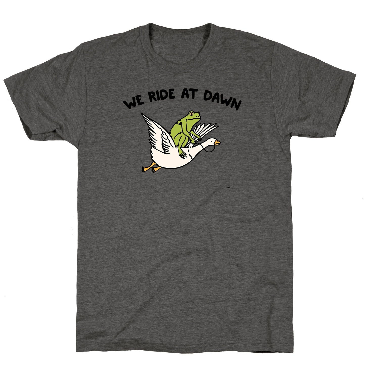 We Ride At Dawn Unisex Triblend Tee