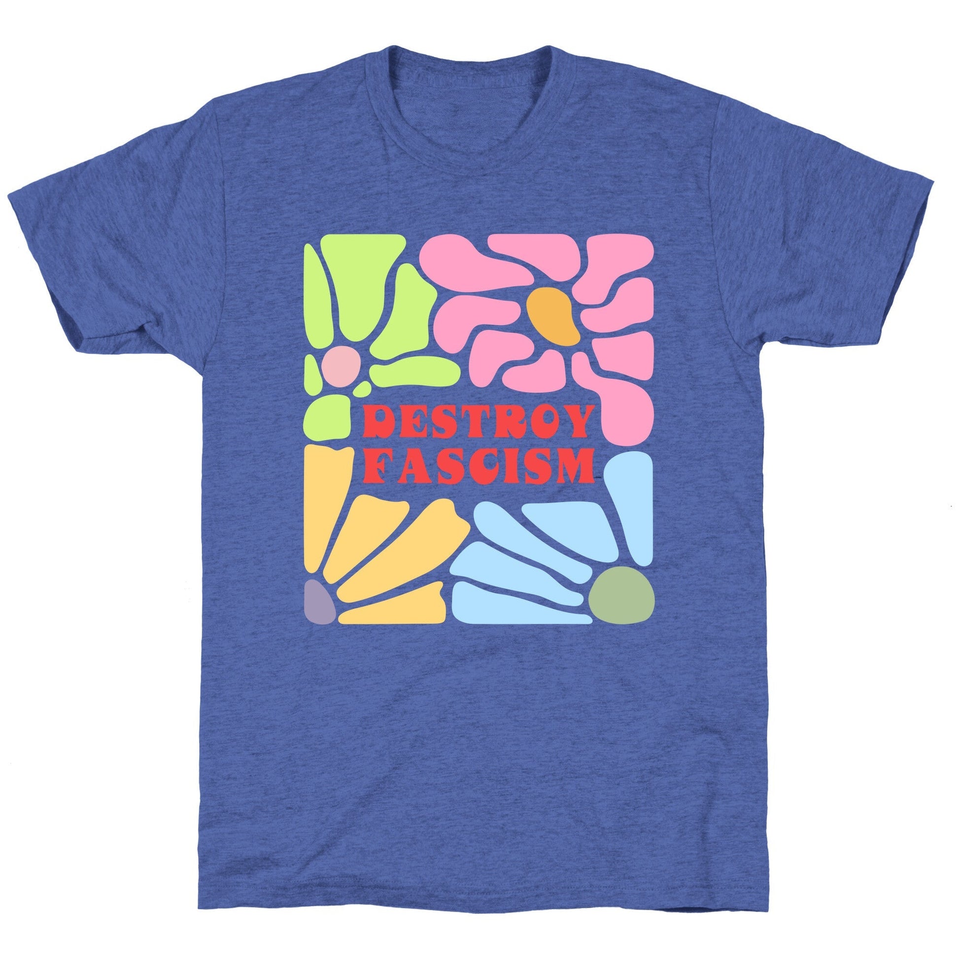Destroy Fascism Unisex Triblend Tee