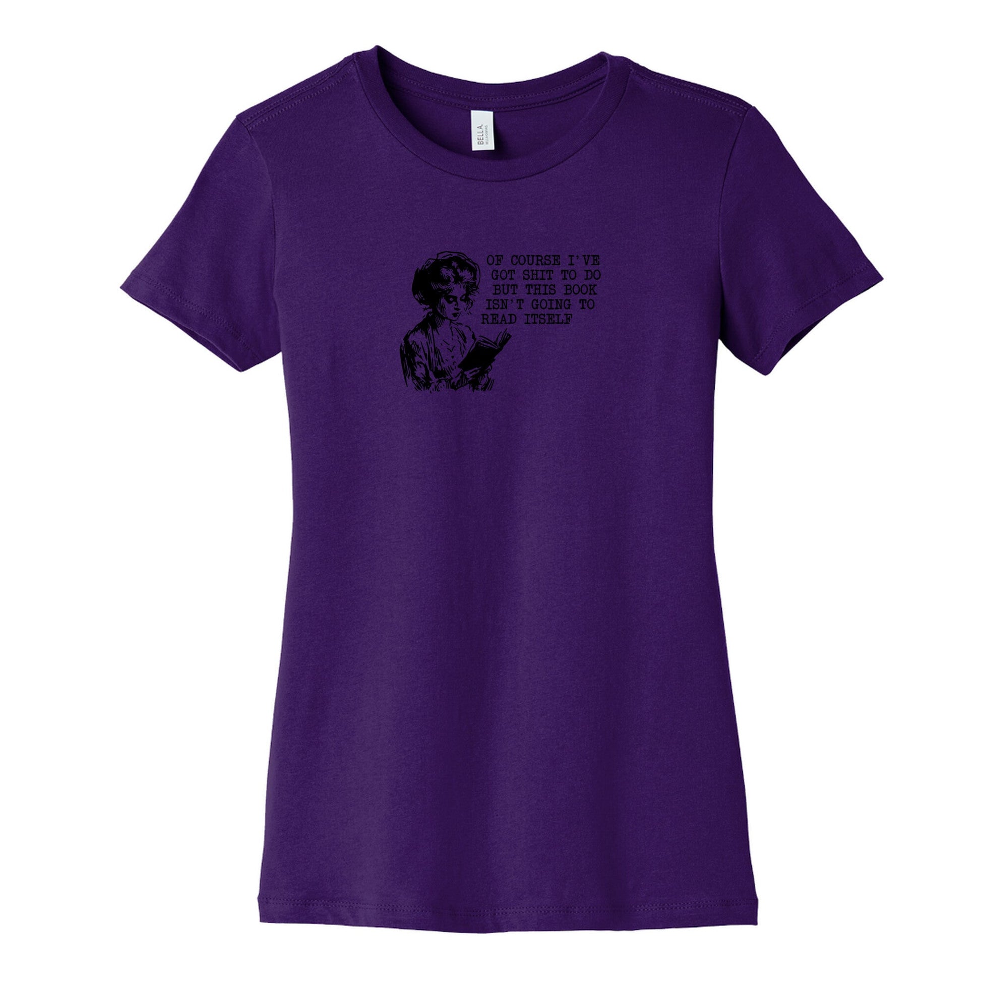 This Book Isnt Going To Read Itself Womens Cotton Tee